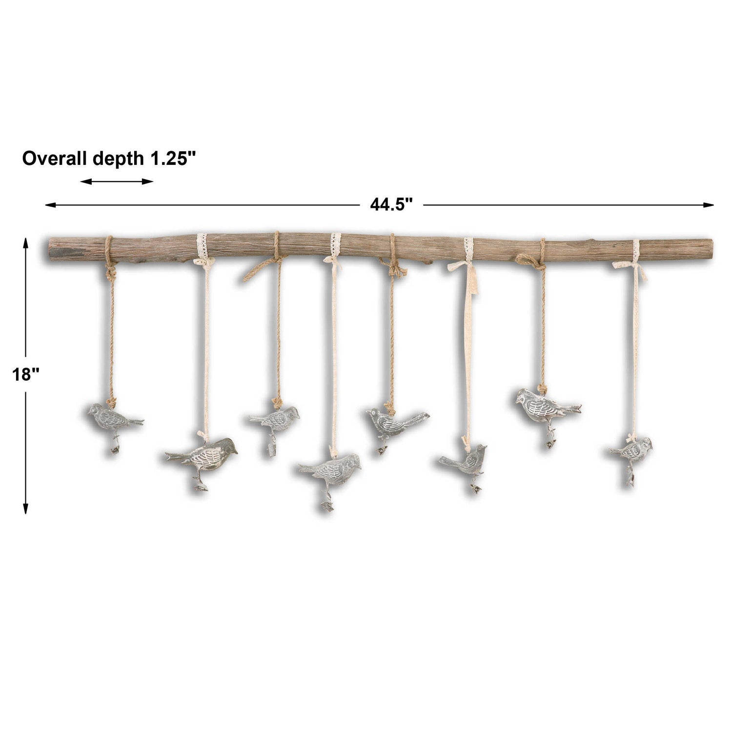 UTTERMOST BIRDS ON A BRANCH WALL ART - Art