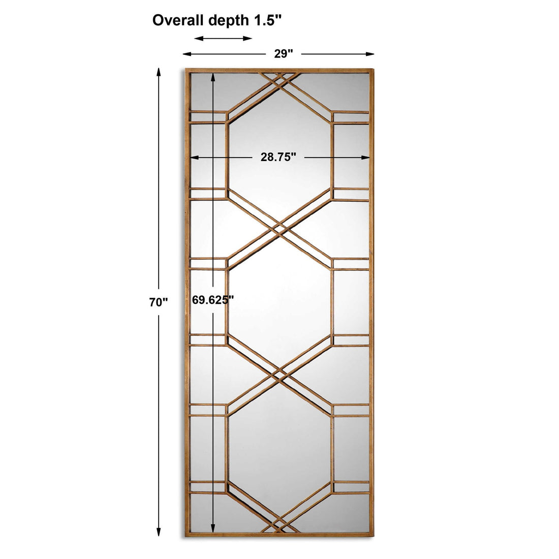 UTTERMOST Kennis Leaf Leaner Mirror - Mirrors