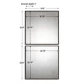 UTTERMOST Matty Antiqued Square Mirrors Set Of 2 - Mirrors