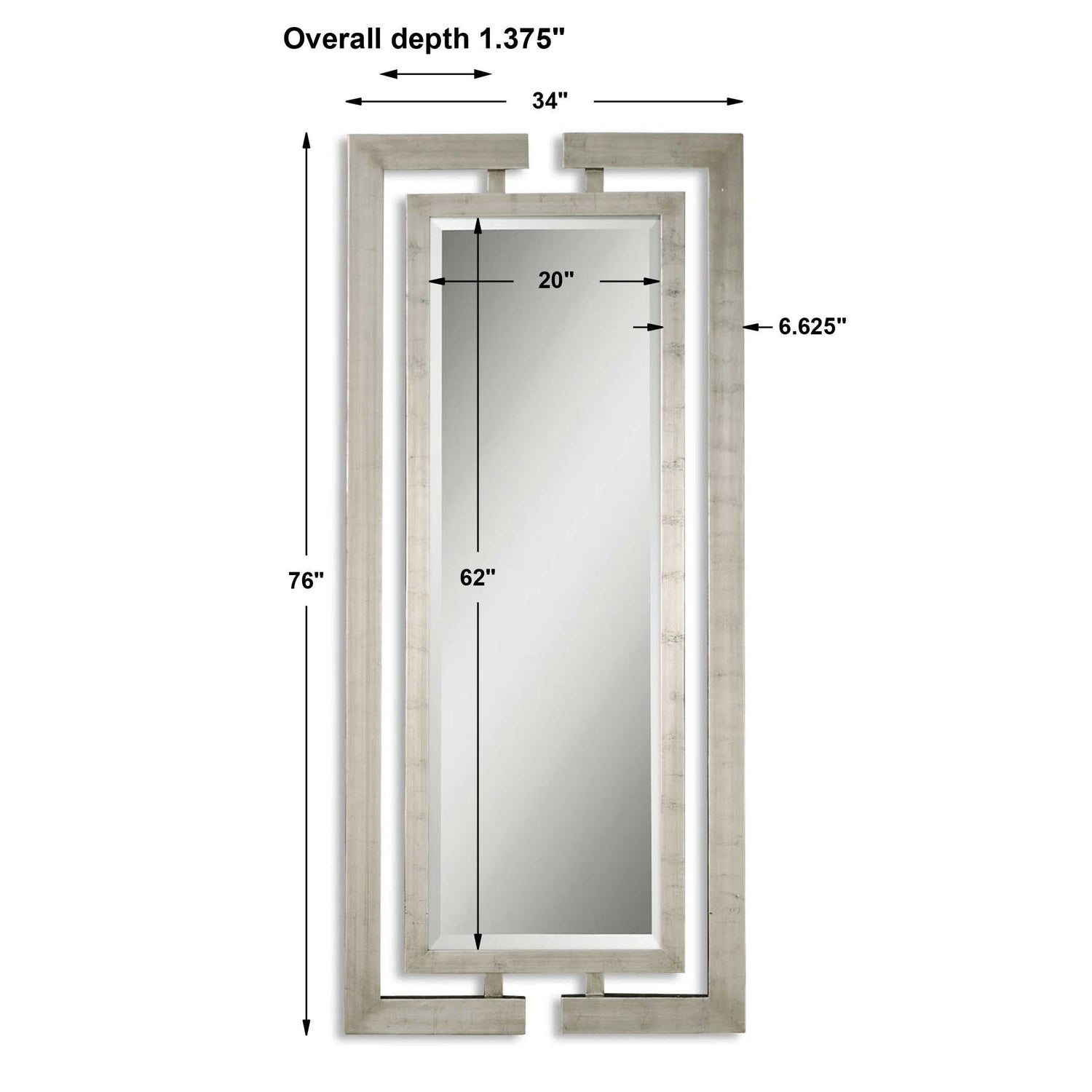 UTTERMOST JAMAL MIRROR - Mirrors
