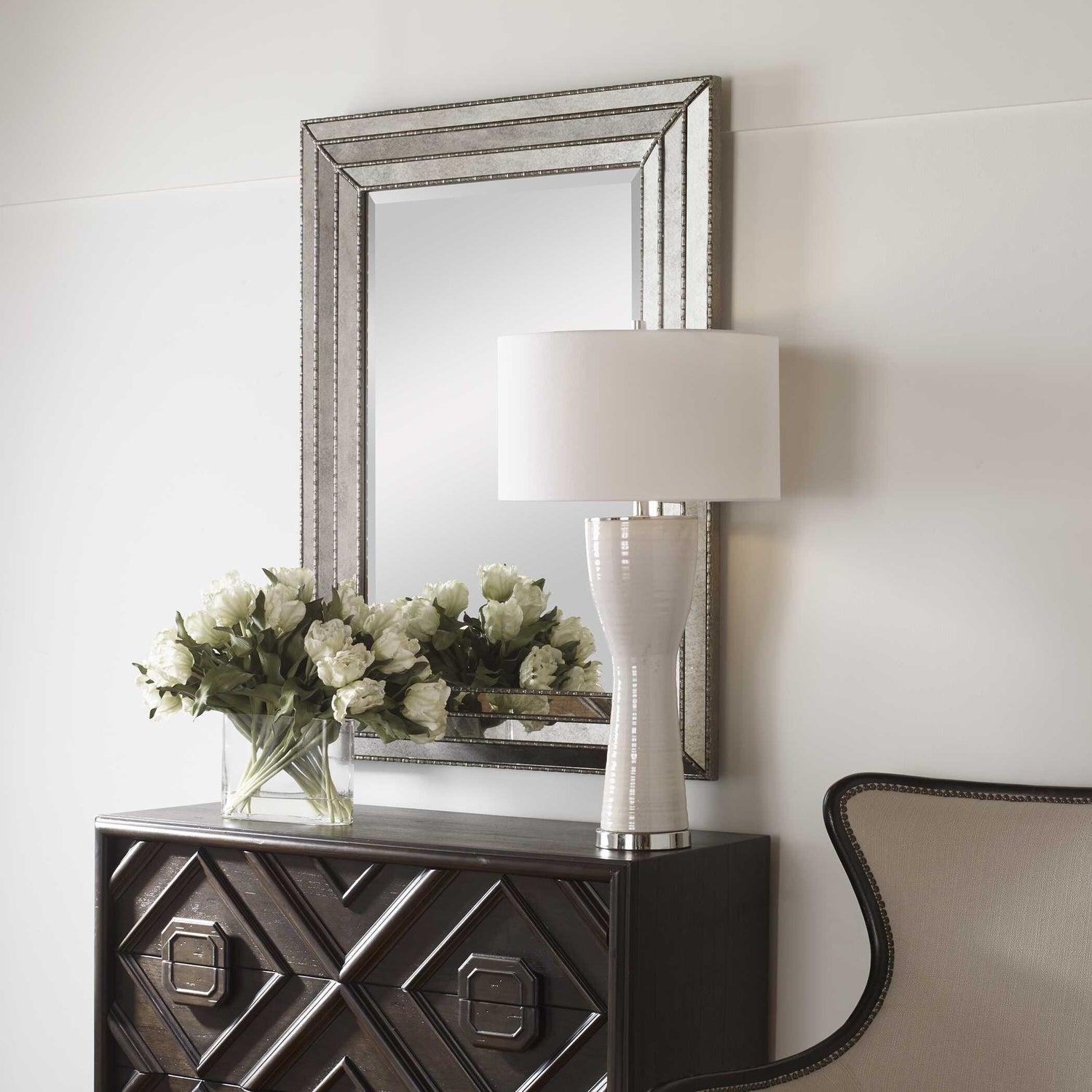 UTTERMOST SEYMOUR ANTIQUE MIRROR - Mirrors