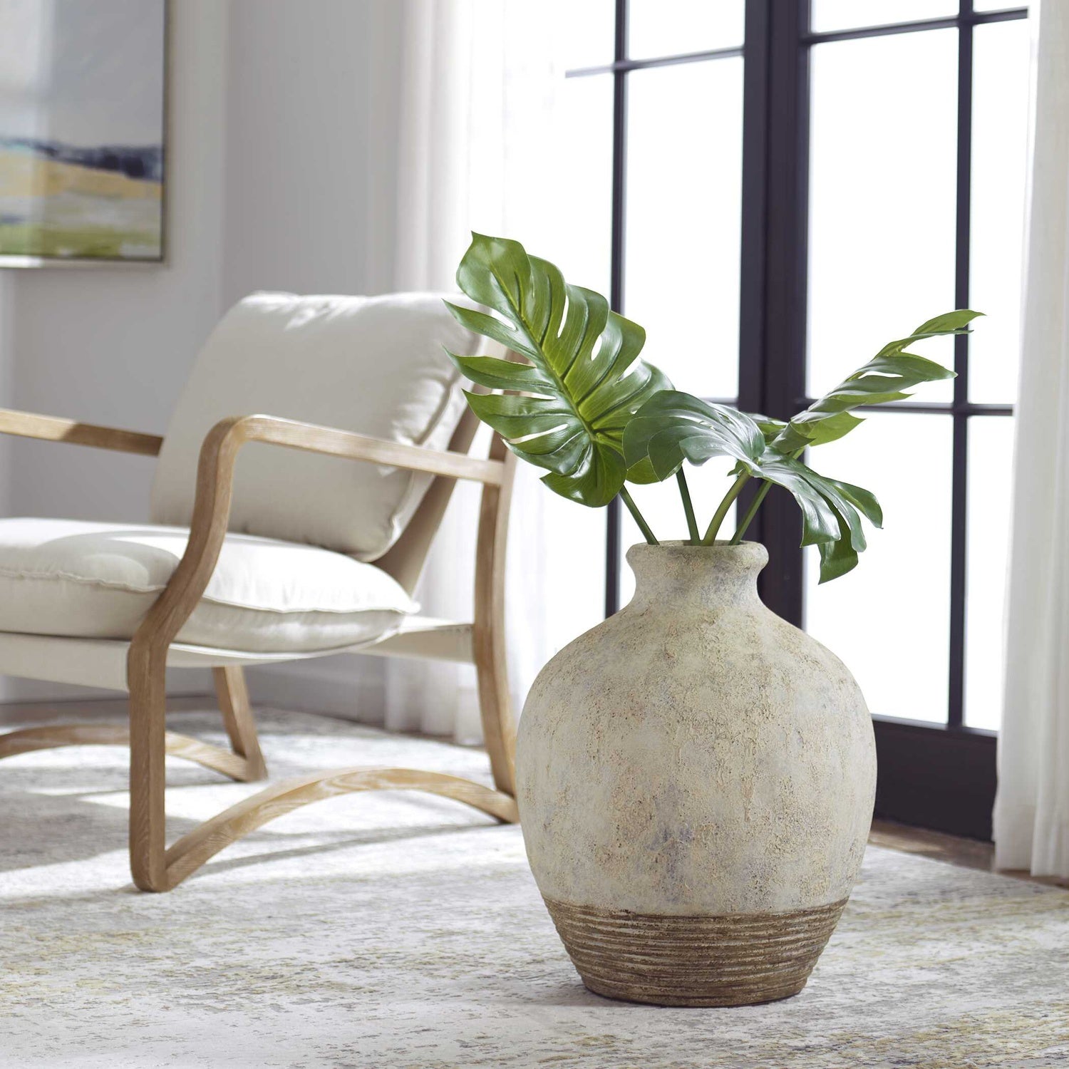 UTTERMOST FERNANDINA RUSTIC VASE - Decorative Accents