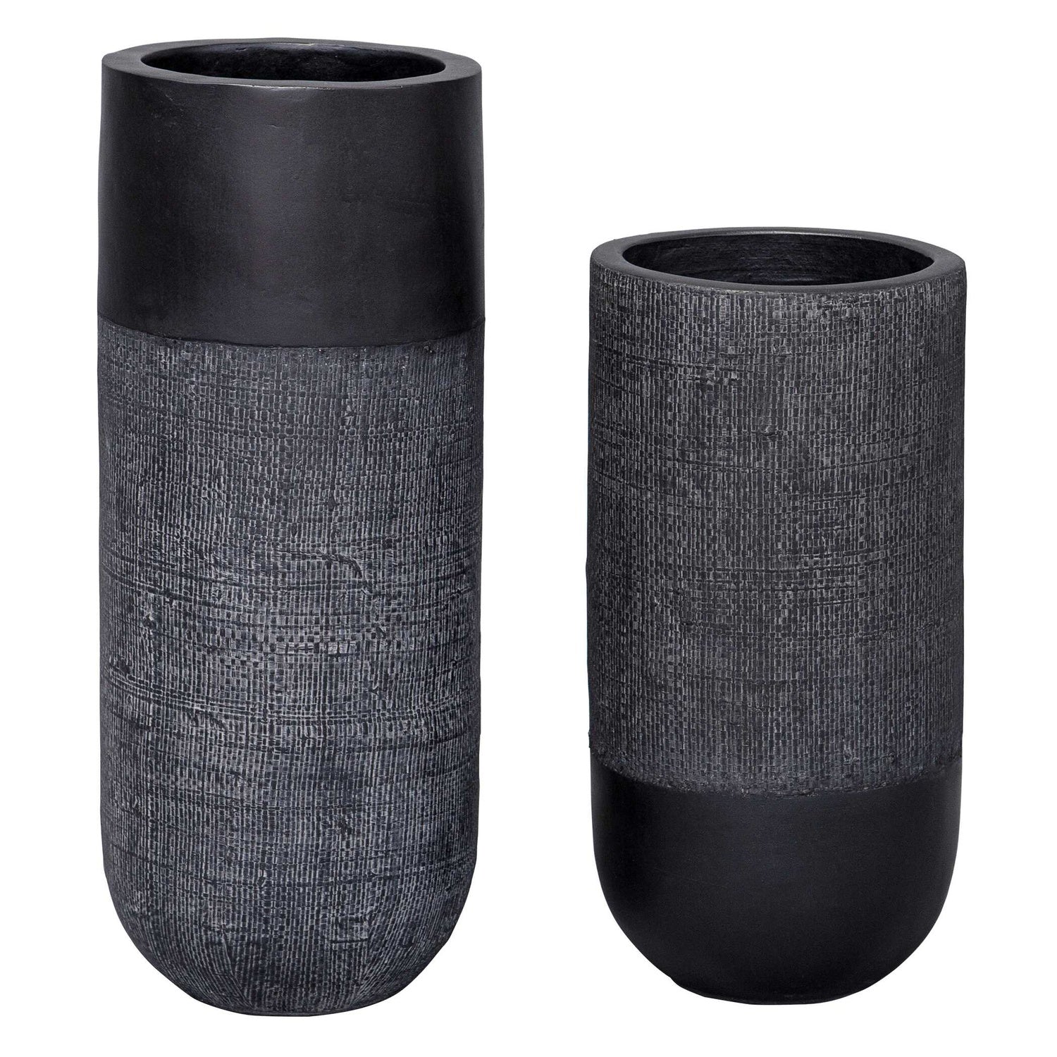 UTTERMOST WOVEN SHADOW VASES - Decorative Accents