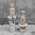 UTTERMOST Nouveau Tower Sculptures Set Of 2 - Decorative Accents