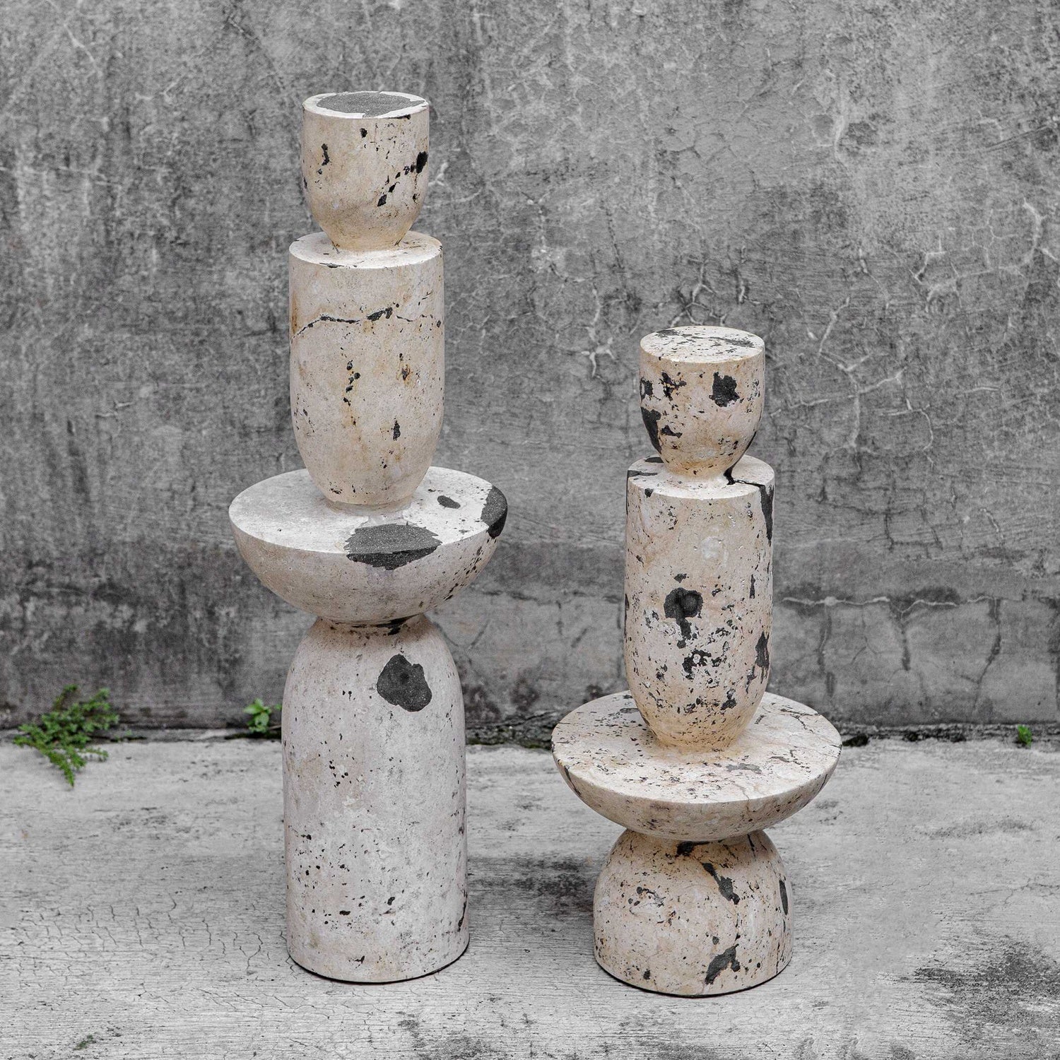 UTTERMOST NOUVEAU TOWER SCULPTURES - Decorative Accents