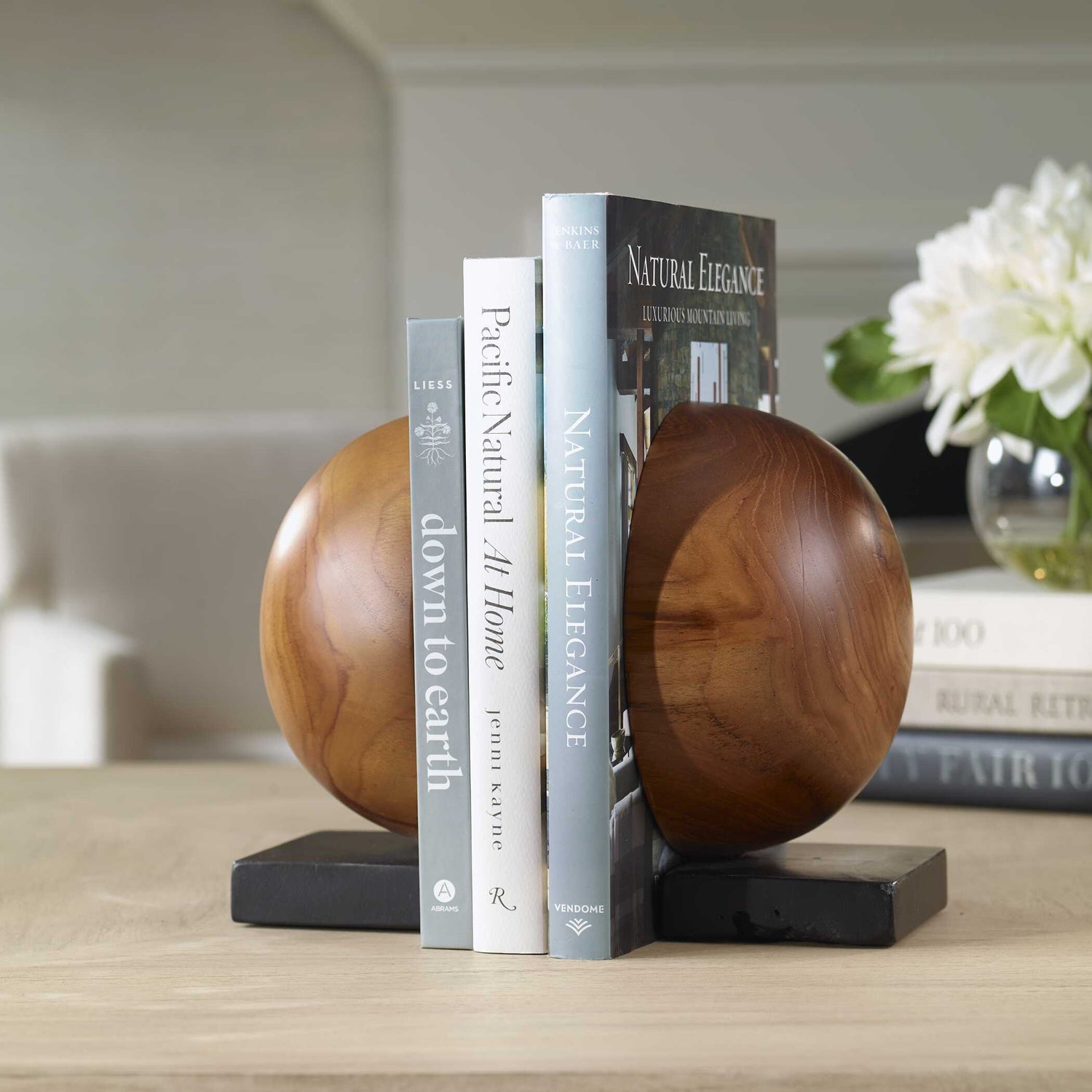 UTTERMOST AND NOIR BOOKENDS - Decorative Accents