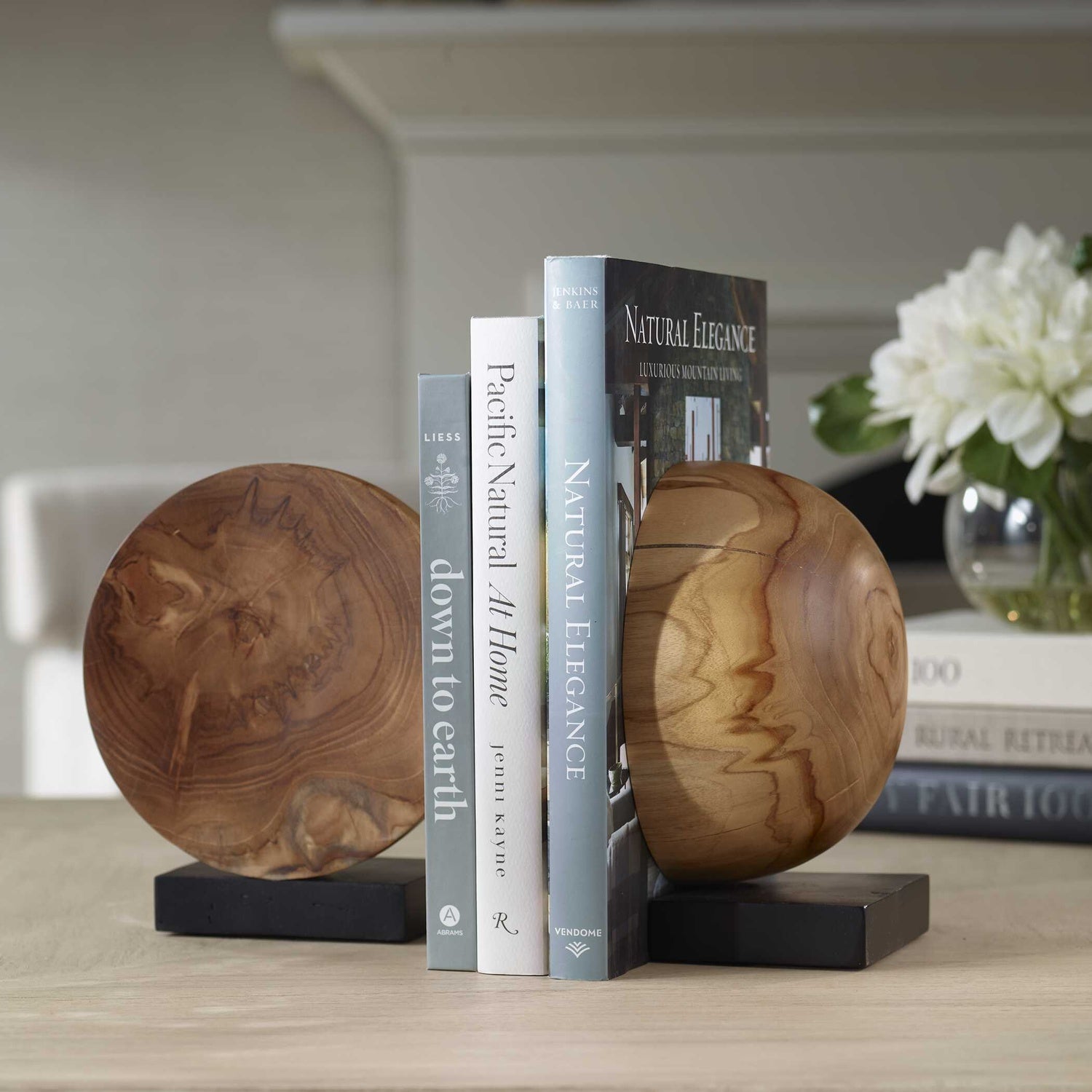 UTTERMOST AND NOIR BOOKENDS - Decorative Accents