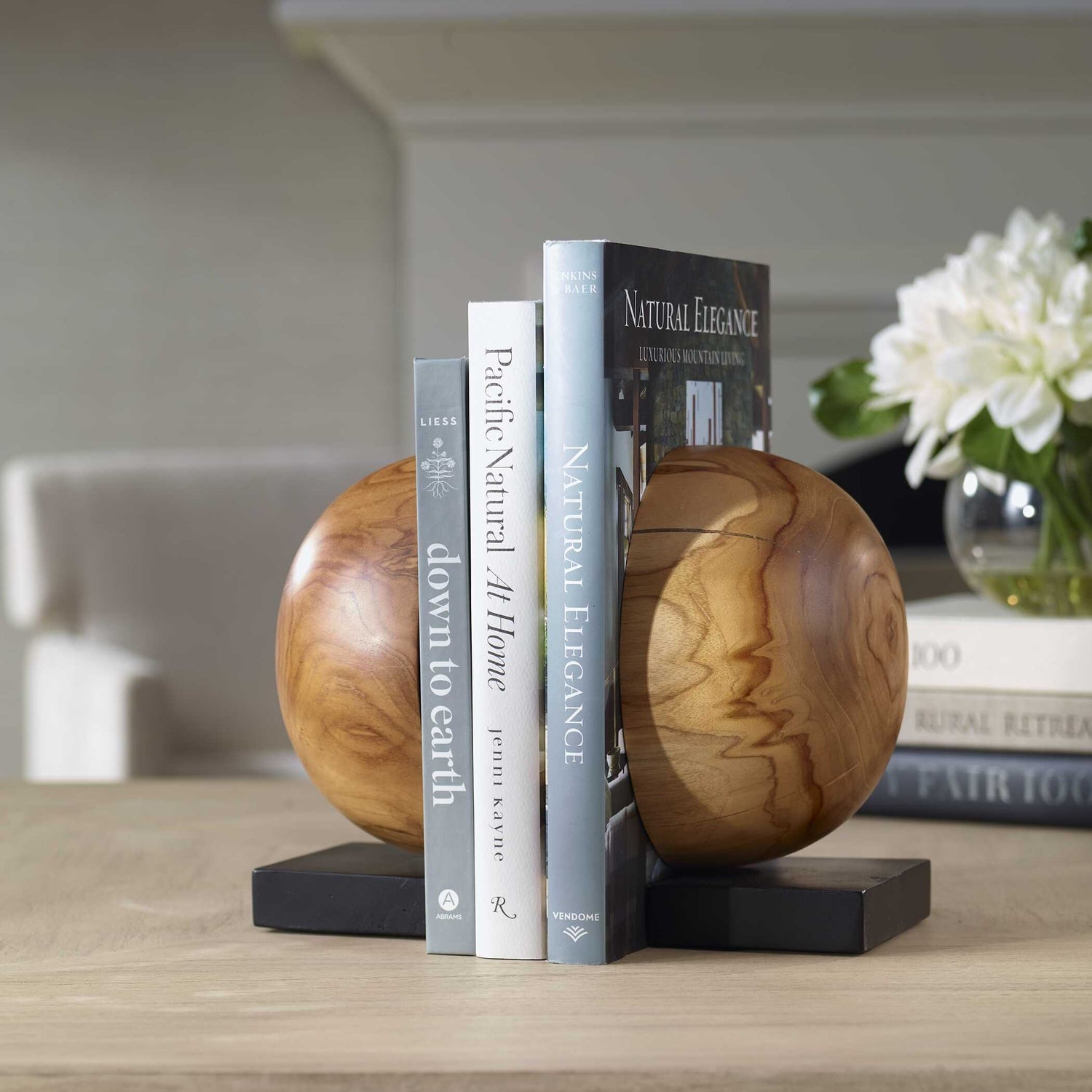 UTTERMOST AND NOIR BOOKENDS - Decorative Accents