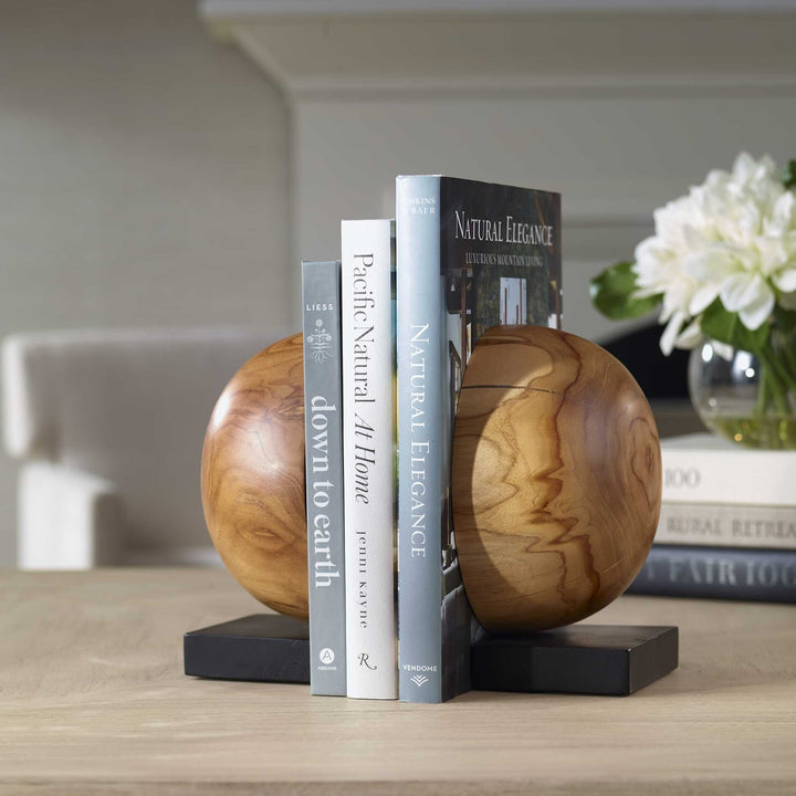 UTTERMOST AND NOIR BOOKENDS - Decorative Accents