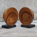 UTTERMOST AND NOIR BOOKENDS - Decorative Accents