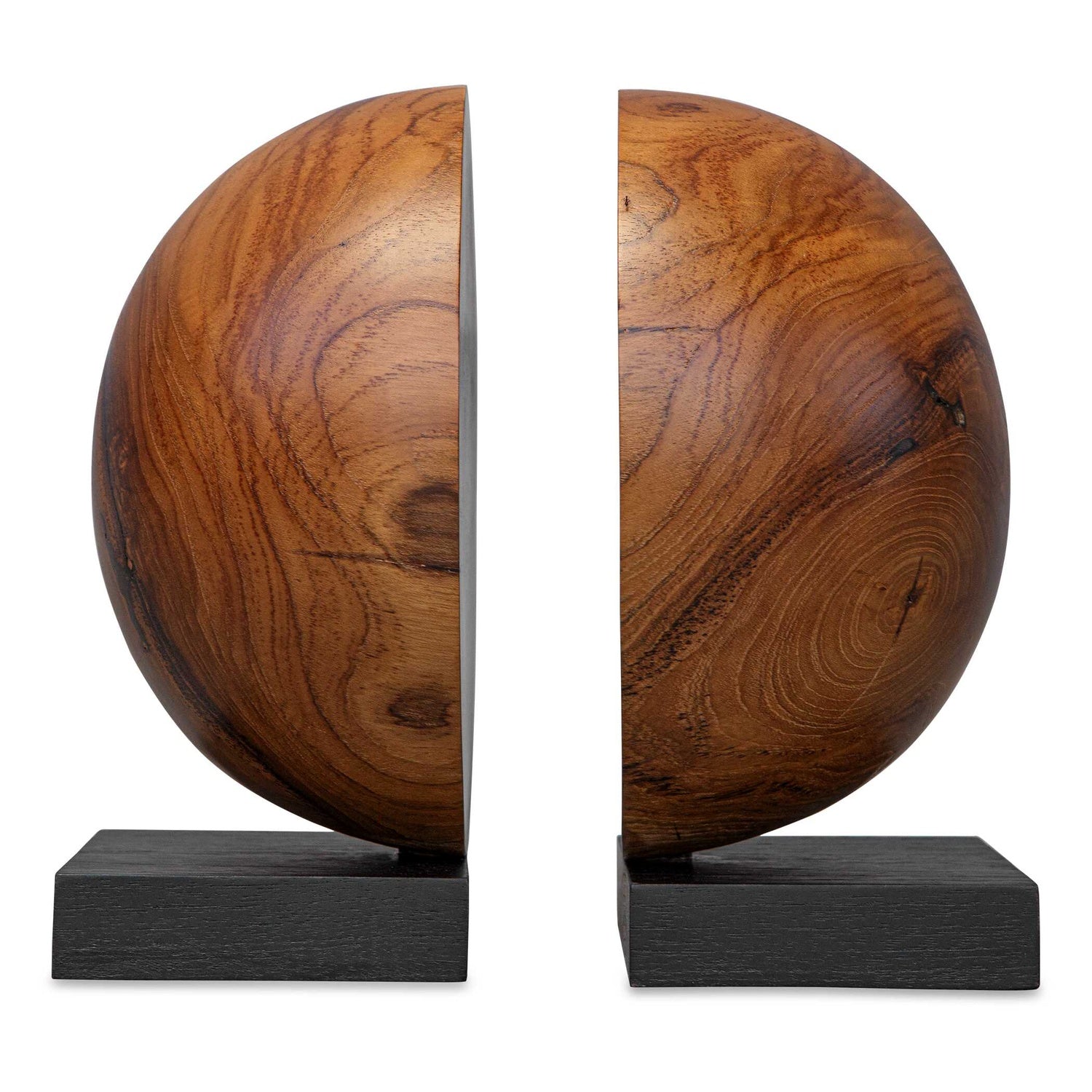UTTERMOST And Noir Bookends Set Of 2 - Decorative Accents