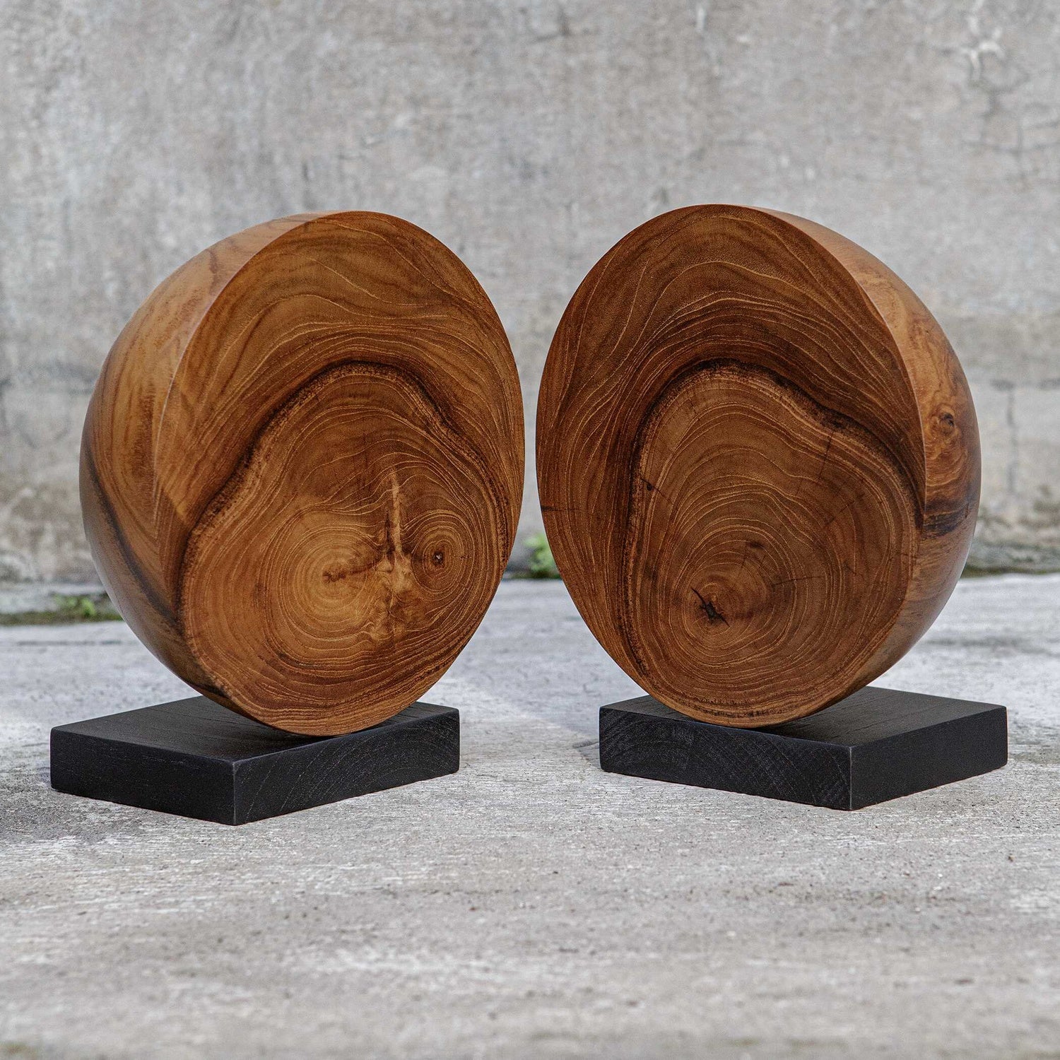 UTTERMOST And Noir Bookends Set Of 2 - Decorative Accents