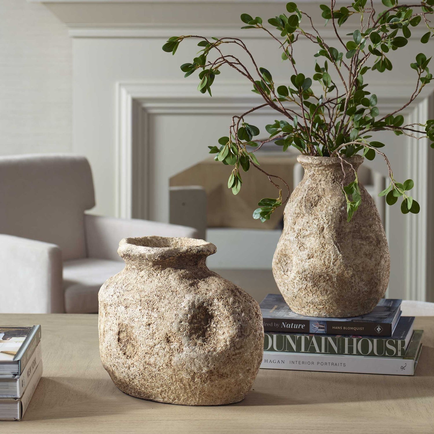 UTTERMOST Ancient Echos Vases Set Of 2 - Decorative Accents