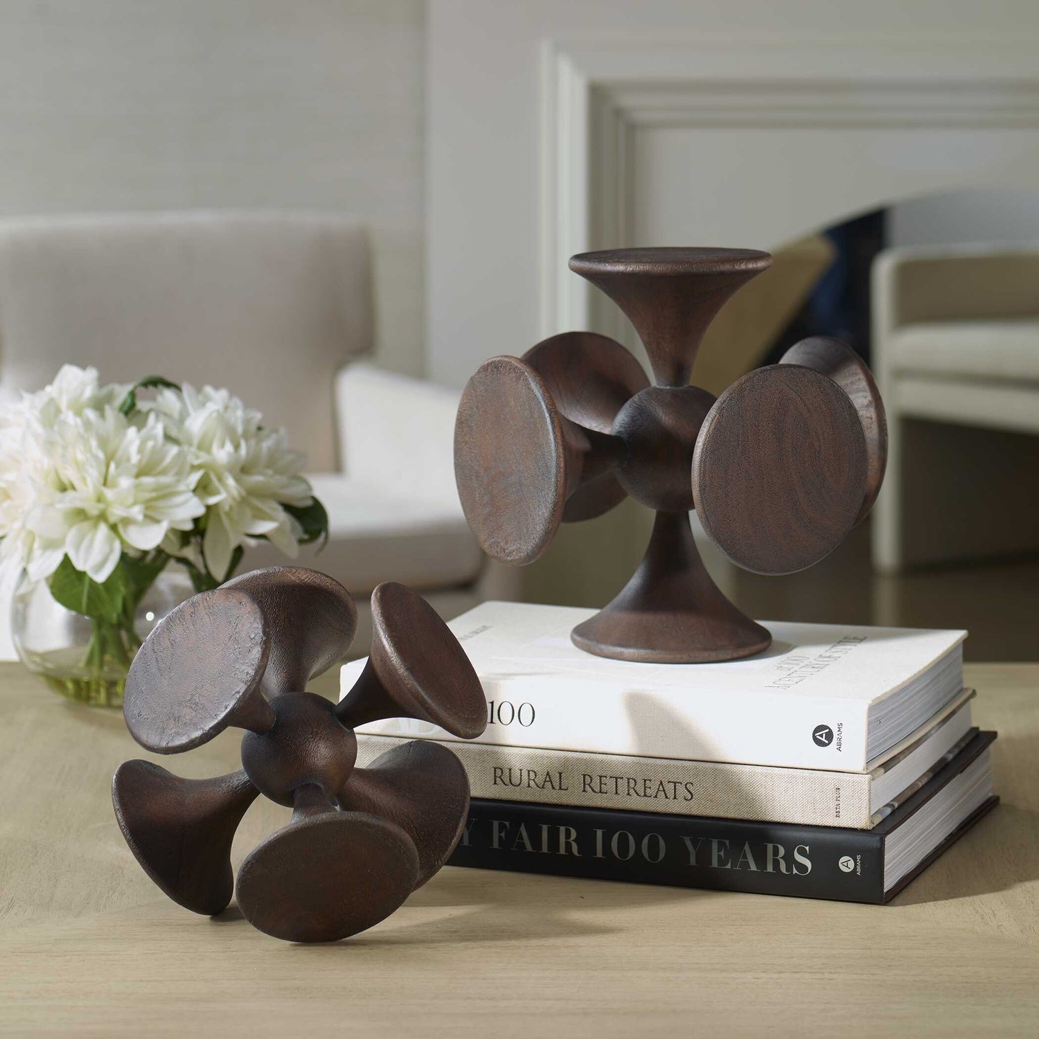 UTTERMOST Balanced Harmony Sculptures Set Of 2 - Decorative Accents
