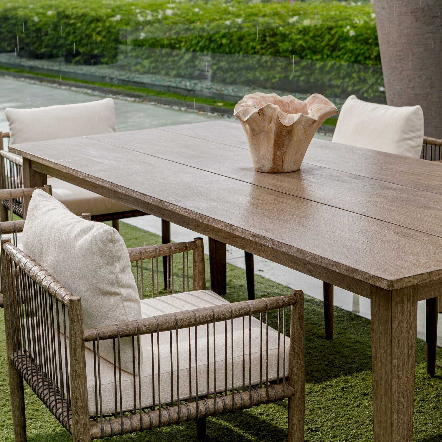 UTTERMOST Flow Outdoor Bowl - Decorative Accents