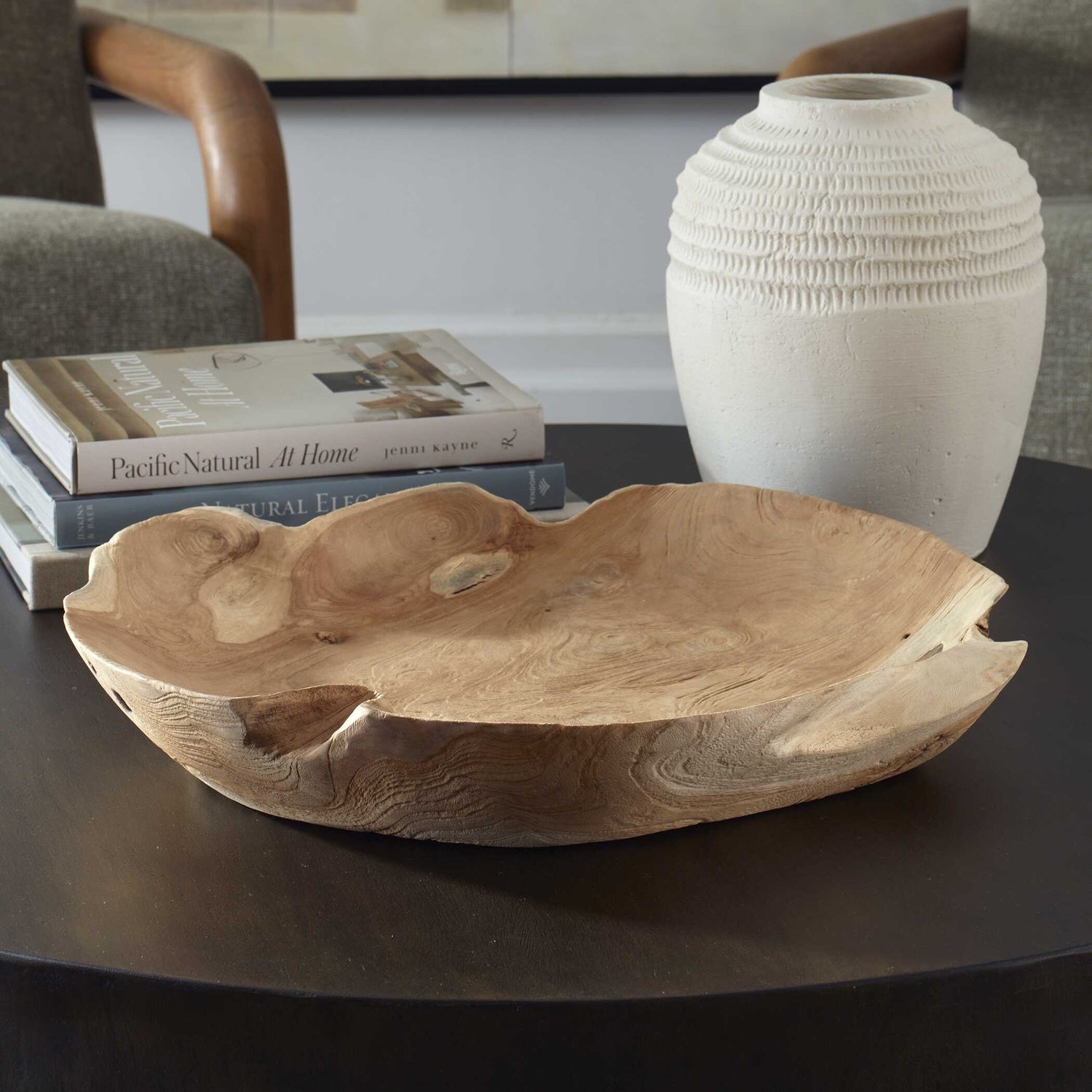 UTTERMOST Organic Embrace Outdoor Bowl - Decorative Accents