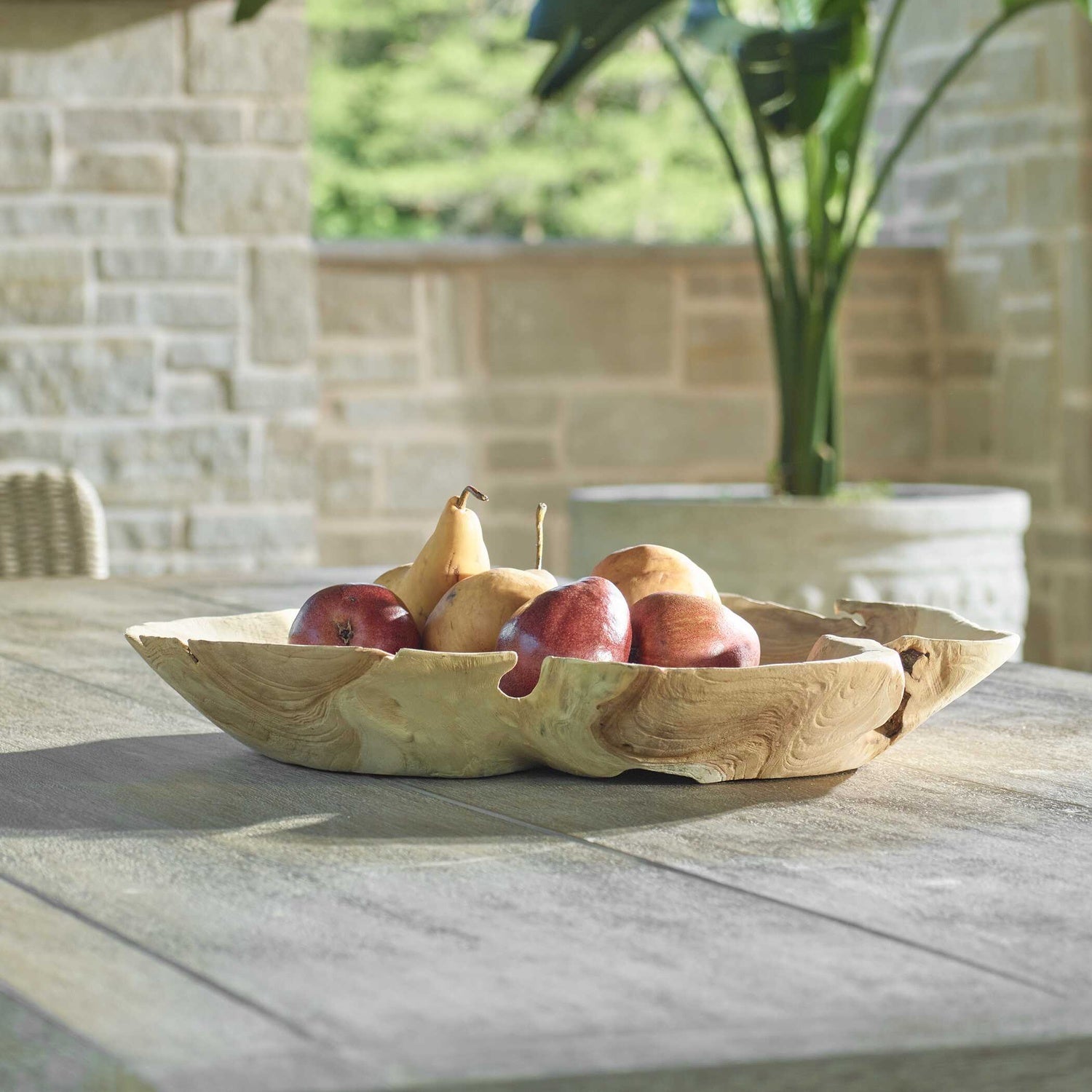 UTTERMOST ORGANIC EMBRACE OUTDOOR BOWL - Decorative Accents