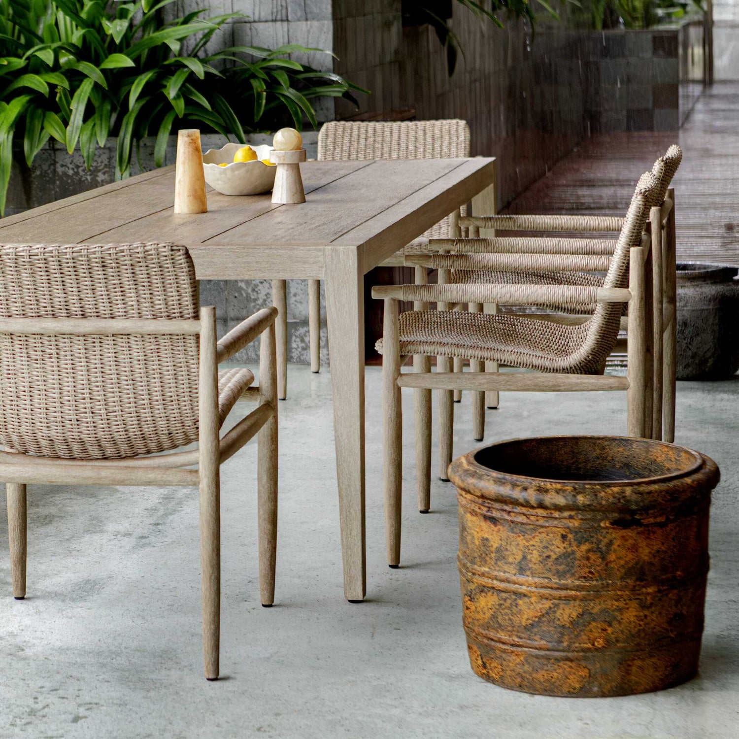 UTTERMOST Relic Rustic Outdoor Planter - Decorative Accents