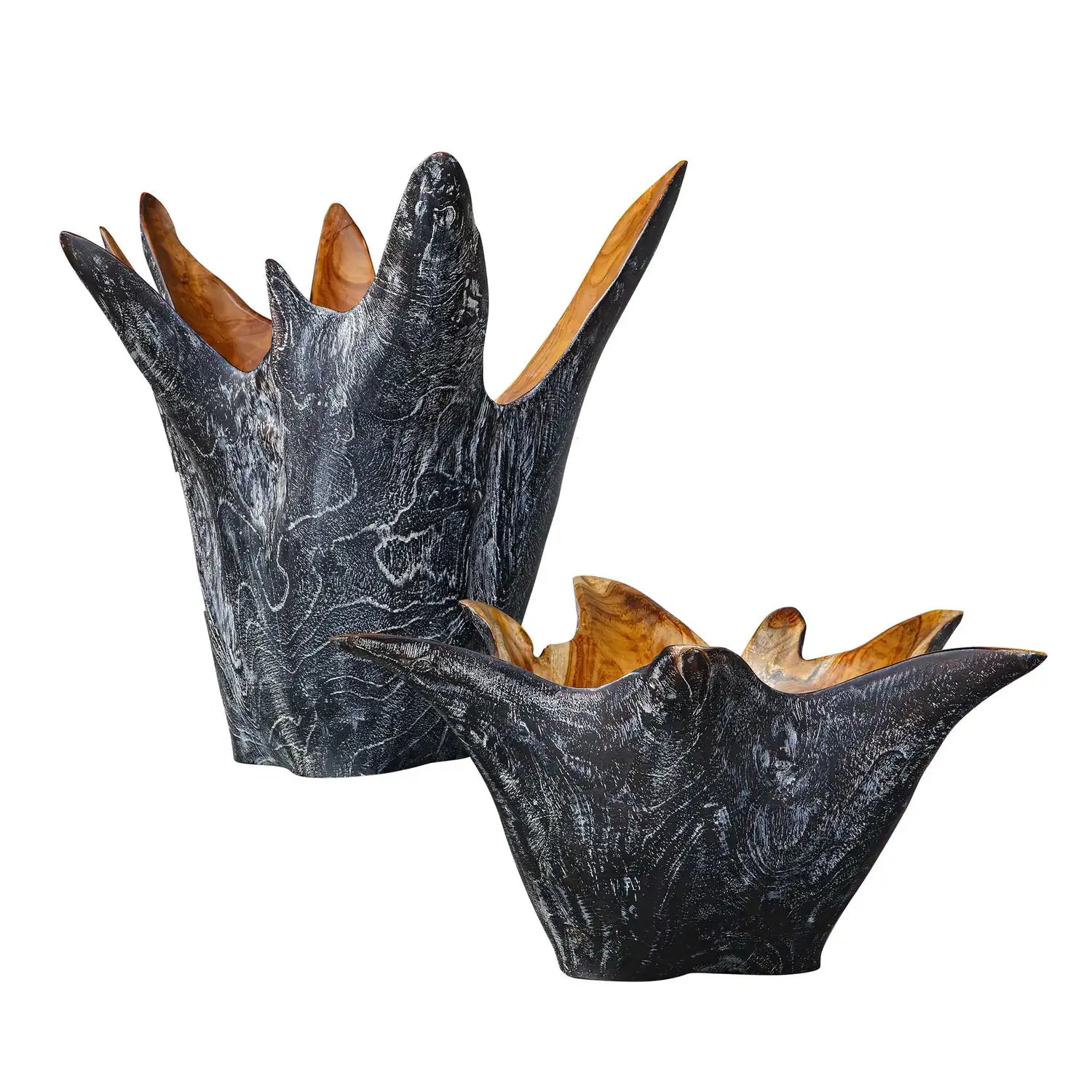 UTTERMOST Starpetal Indoor-Outdoor Bowls Set Of 2 - Decorative Accents