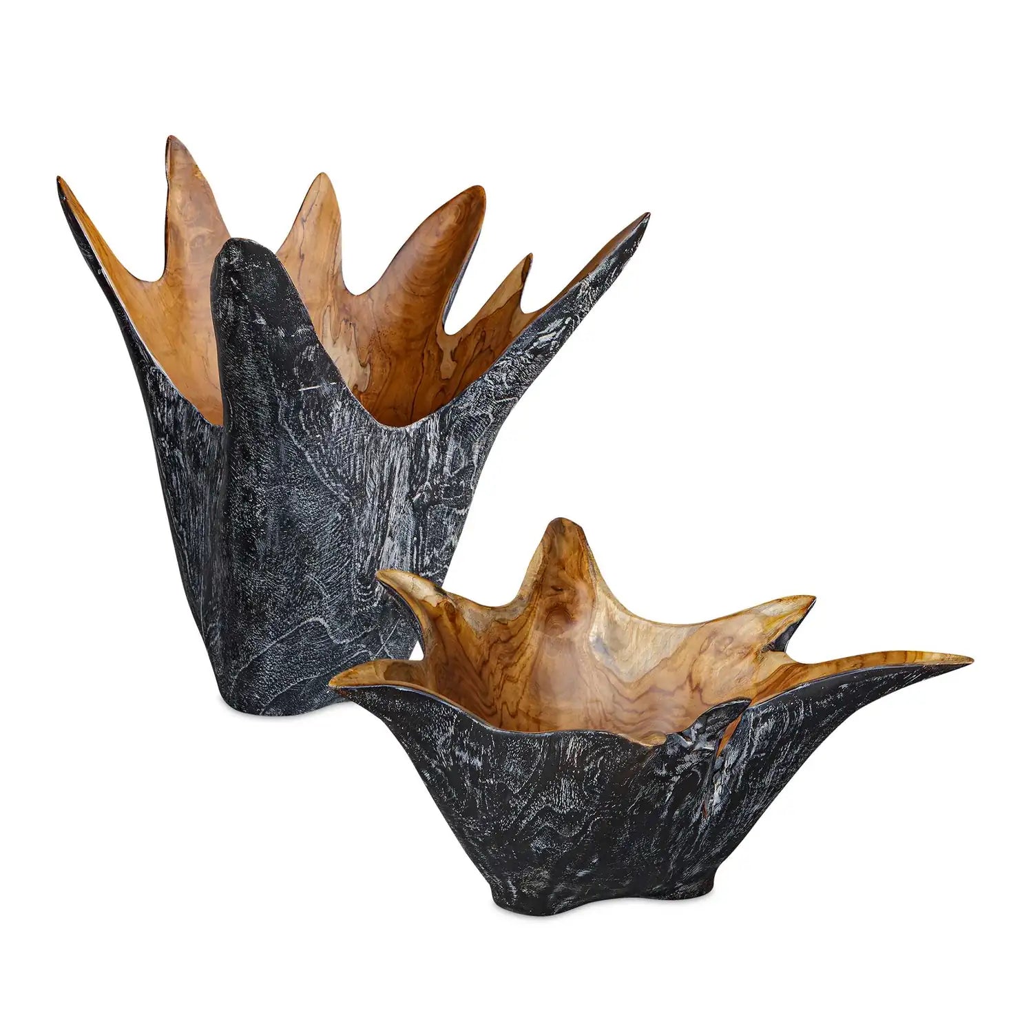 UTTERMOST Starpetal Indoor-Outdoor Bowls Set Of 2 - Decorative Accents
