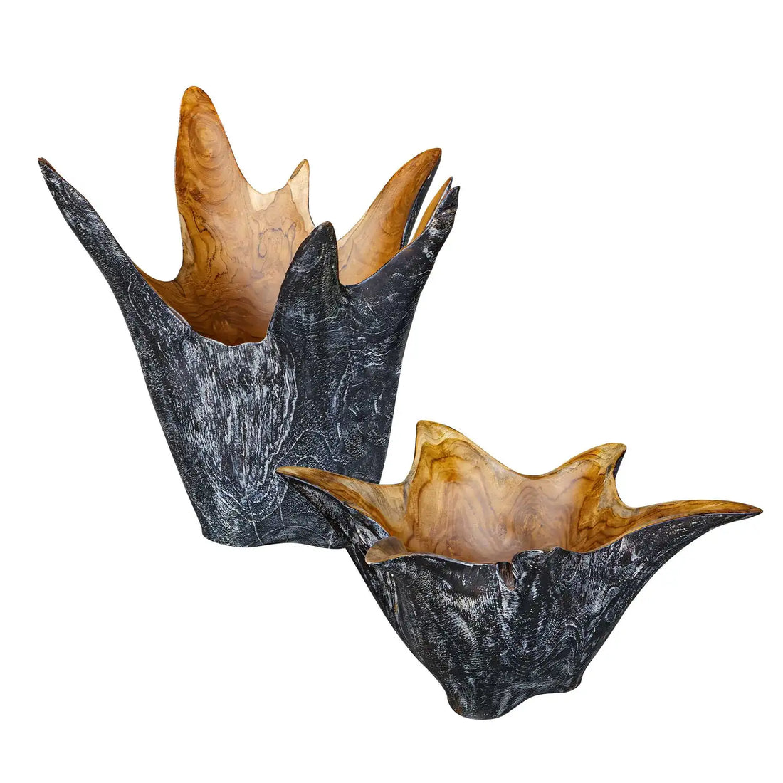 UTTERMOST Starpetal Indoor-Outdoor Bowls Set Of 2 - Decorative Accents