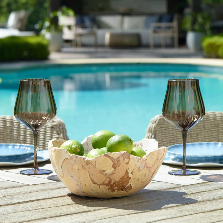UTTERMOST Sahara Bloom Indoor-Outdoor Bowl - Decorative Accents