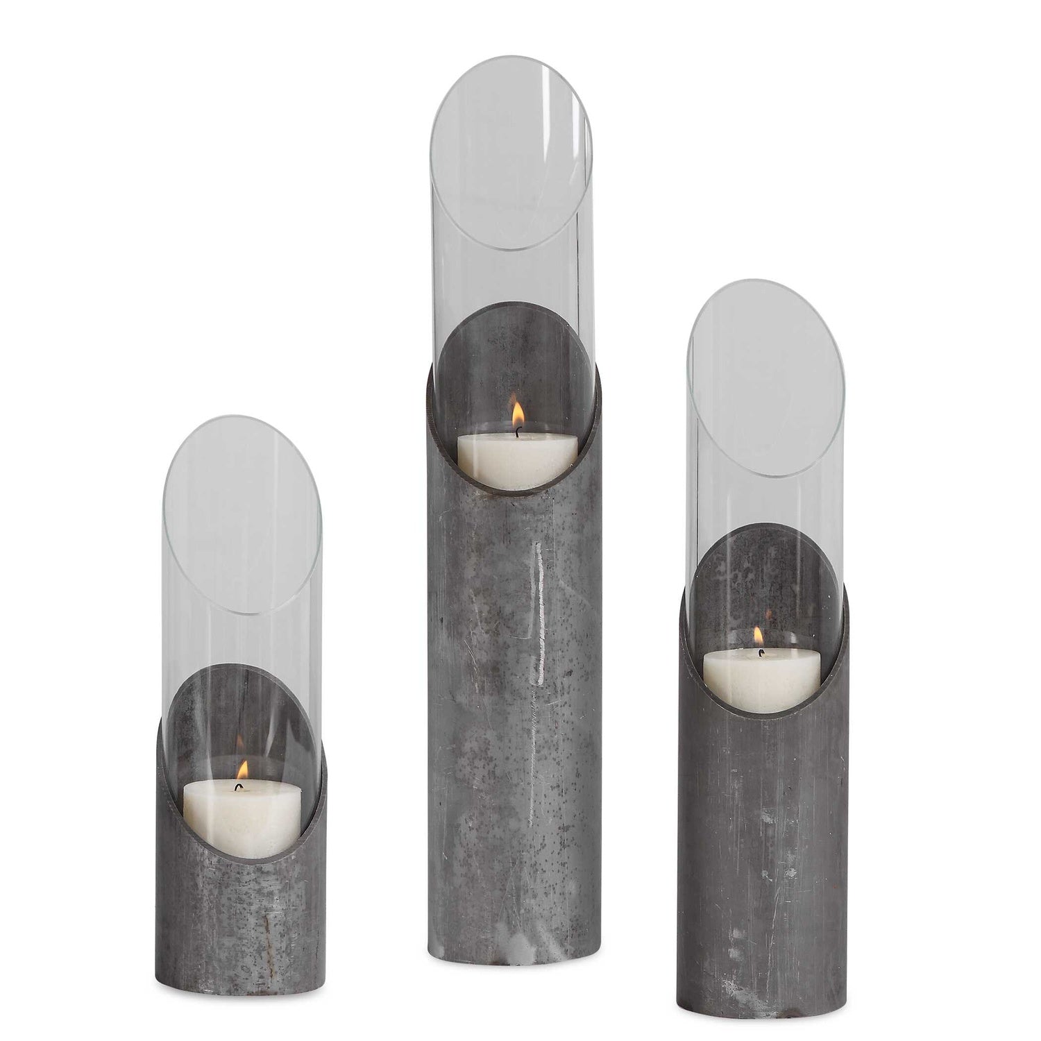 UTTERMOST KARTER & CANDLEHOLDERS - Decorative Accents
