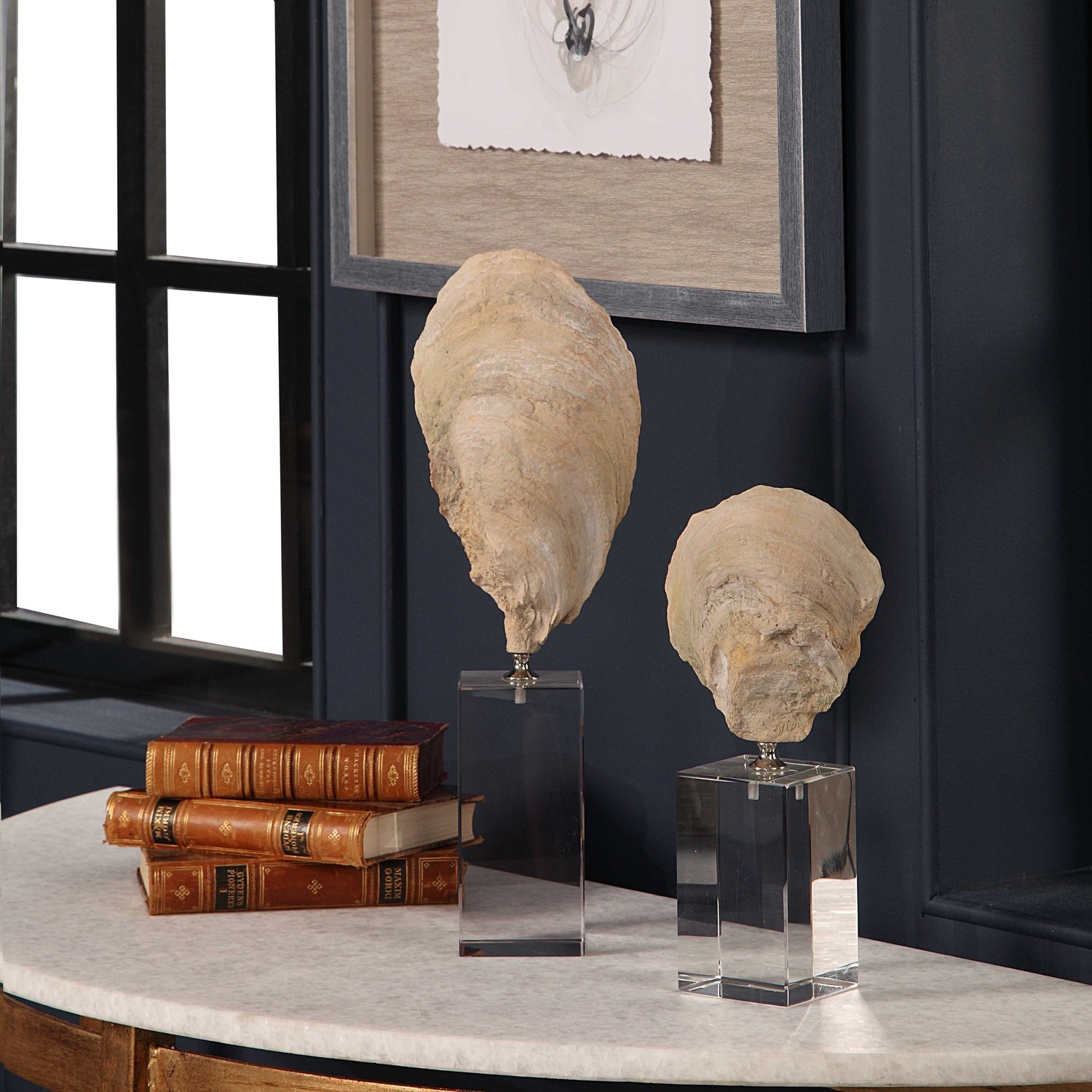 UTTERMOST OYSTER SCULPTURES - Decorative Accents