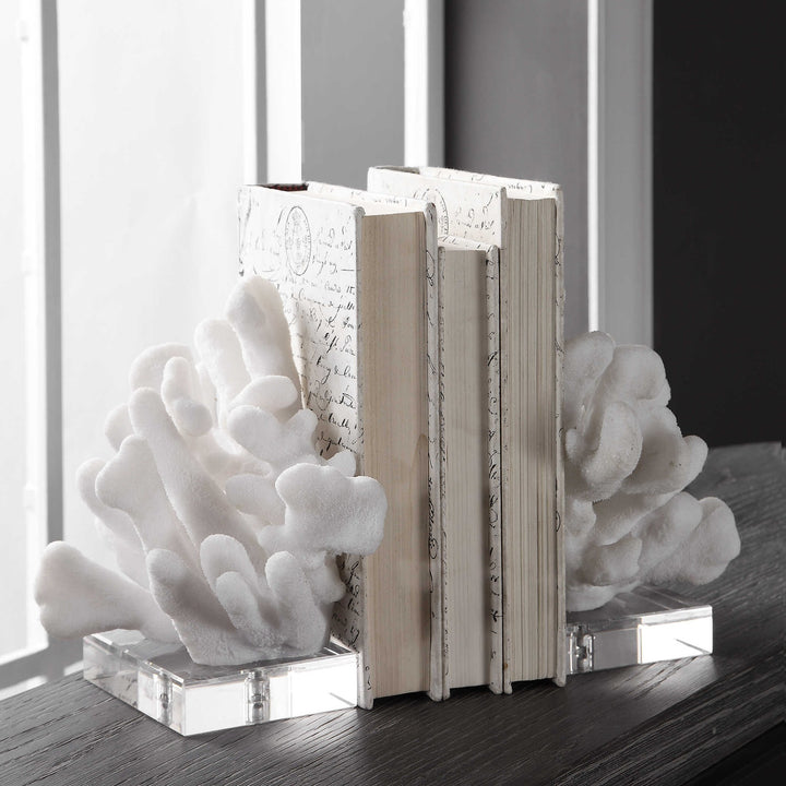 UTTERMOST CHARBEL BOOKENDS - Decorative Accents