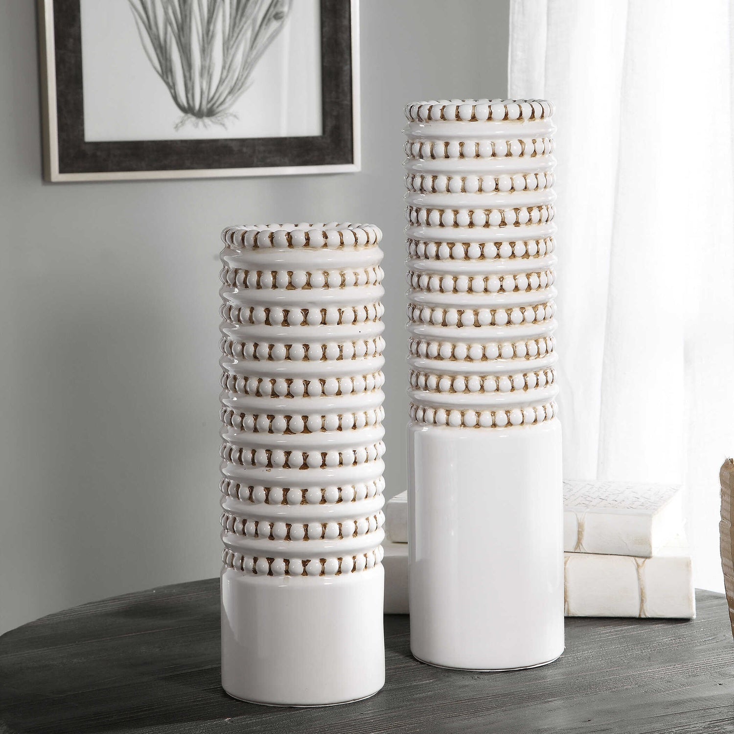 UTTERMOST Angelou Vases Set Of 2 - Decorative Accents