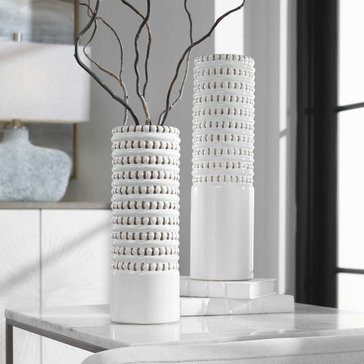 UTTERMOST Angelou Vases Set Of 2 - Decorative Accents