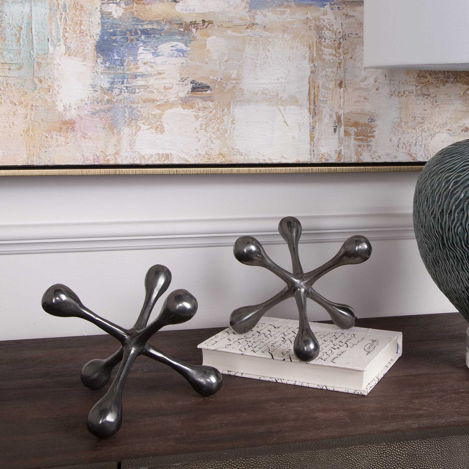 UTTERMOST Harlan Objects Set Of 2 - Decorative Accents