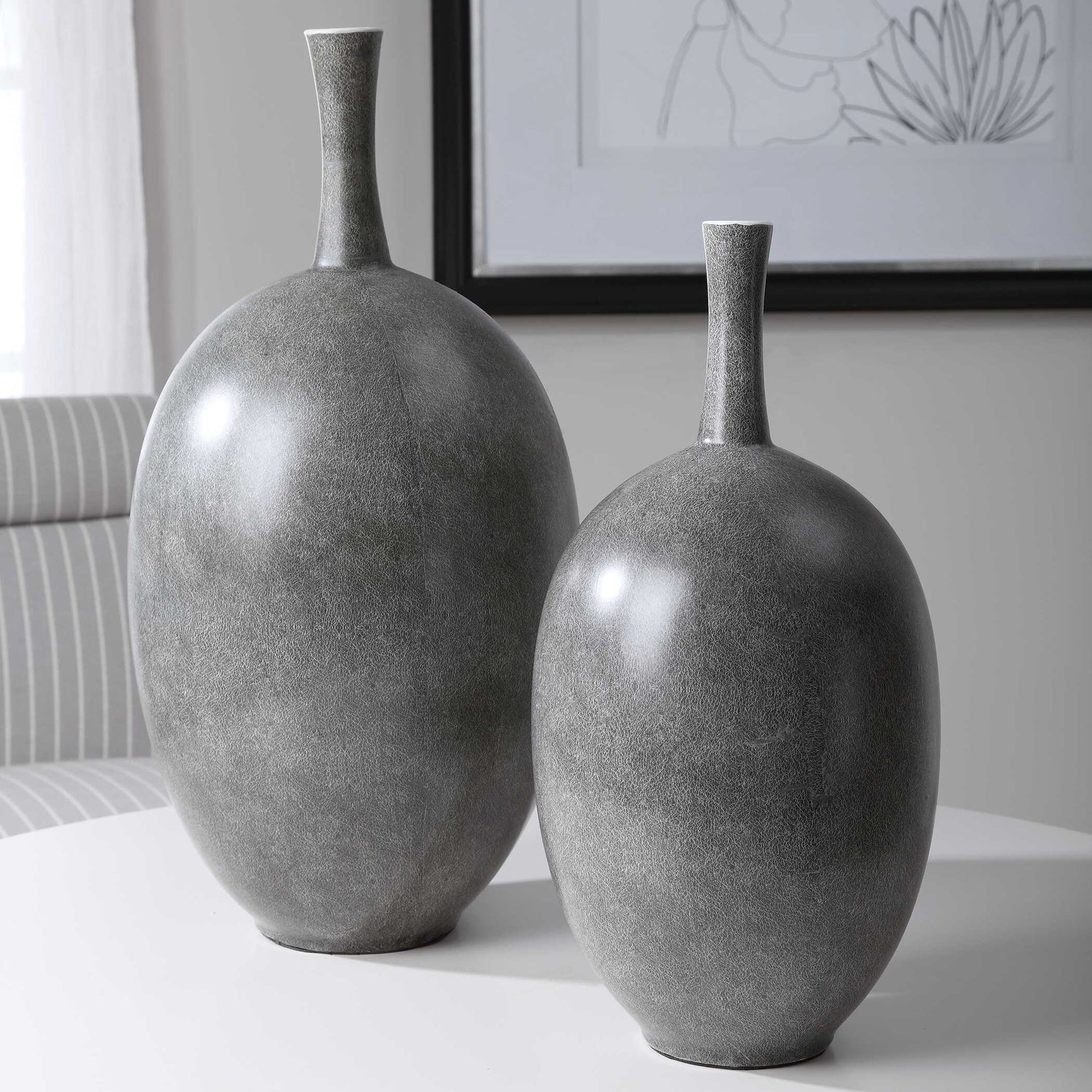 UTTERMOST RIORDAN MODERN VASES - Decorative Accents