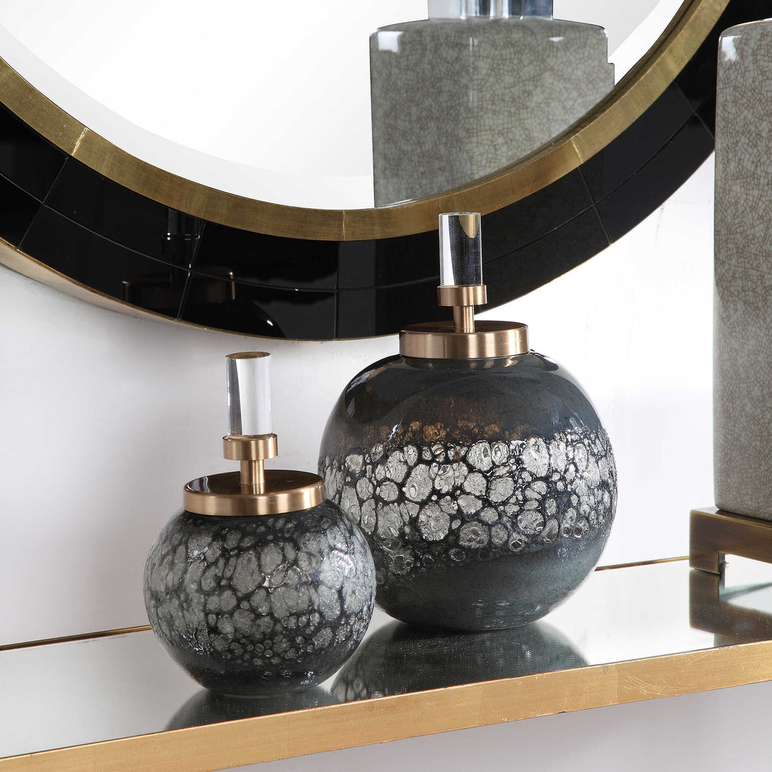 UTTERMOST Cessair Art Bottles Set Of 2 - Decorative Accents