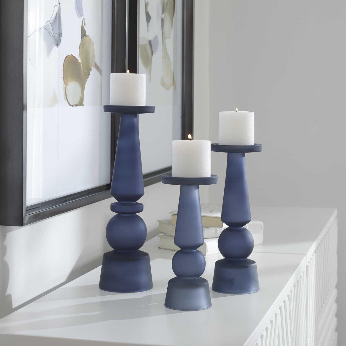 UTTERMOST CASSIOPEIA CANDLEHOLDERS - Decorative Accents