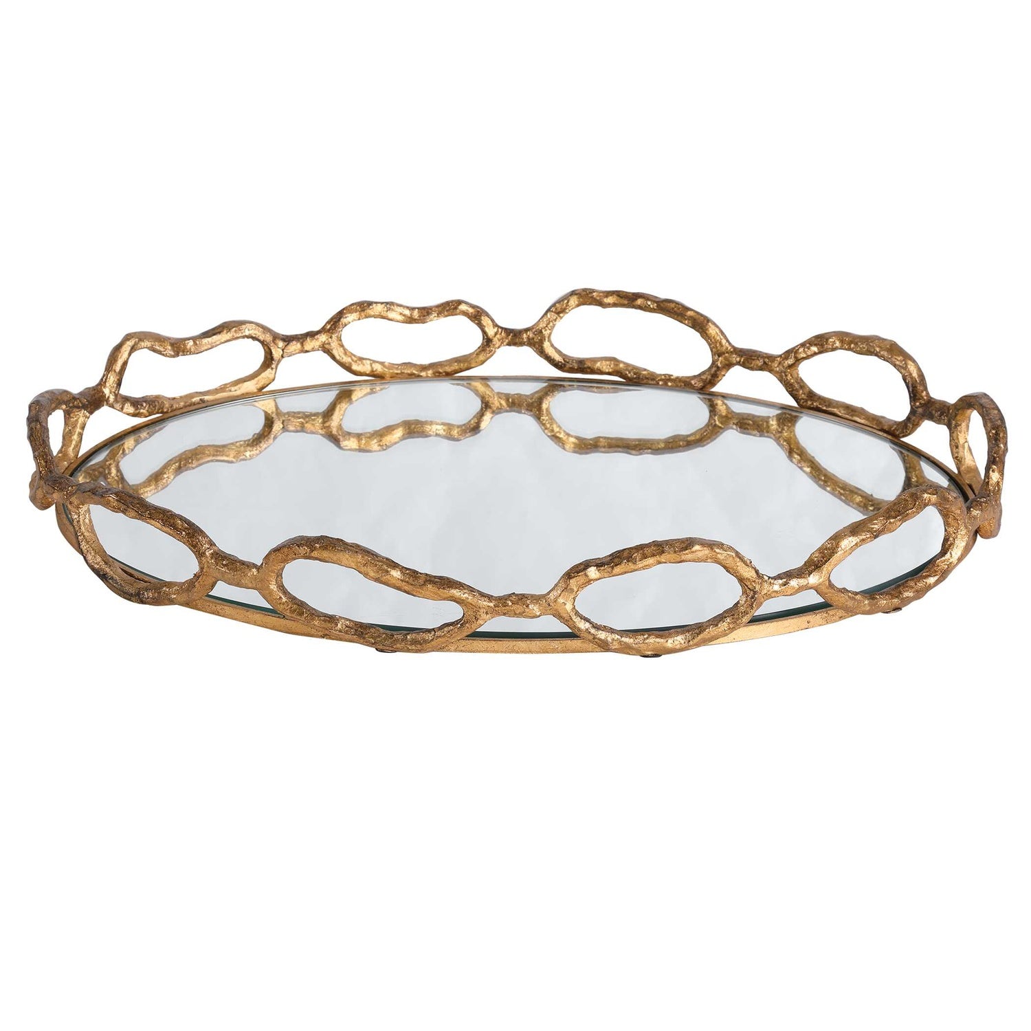 UTTERMOST CABLE CHAIN TRAY - Decorative Accents