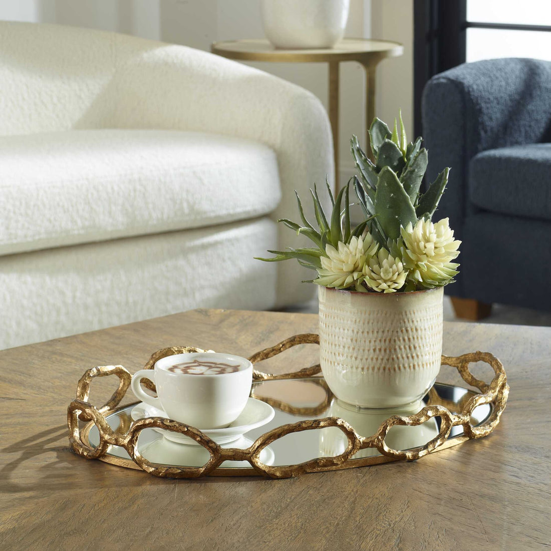 UTTERMOST Cable Chain Tray - Decorative Accents