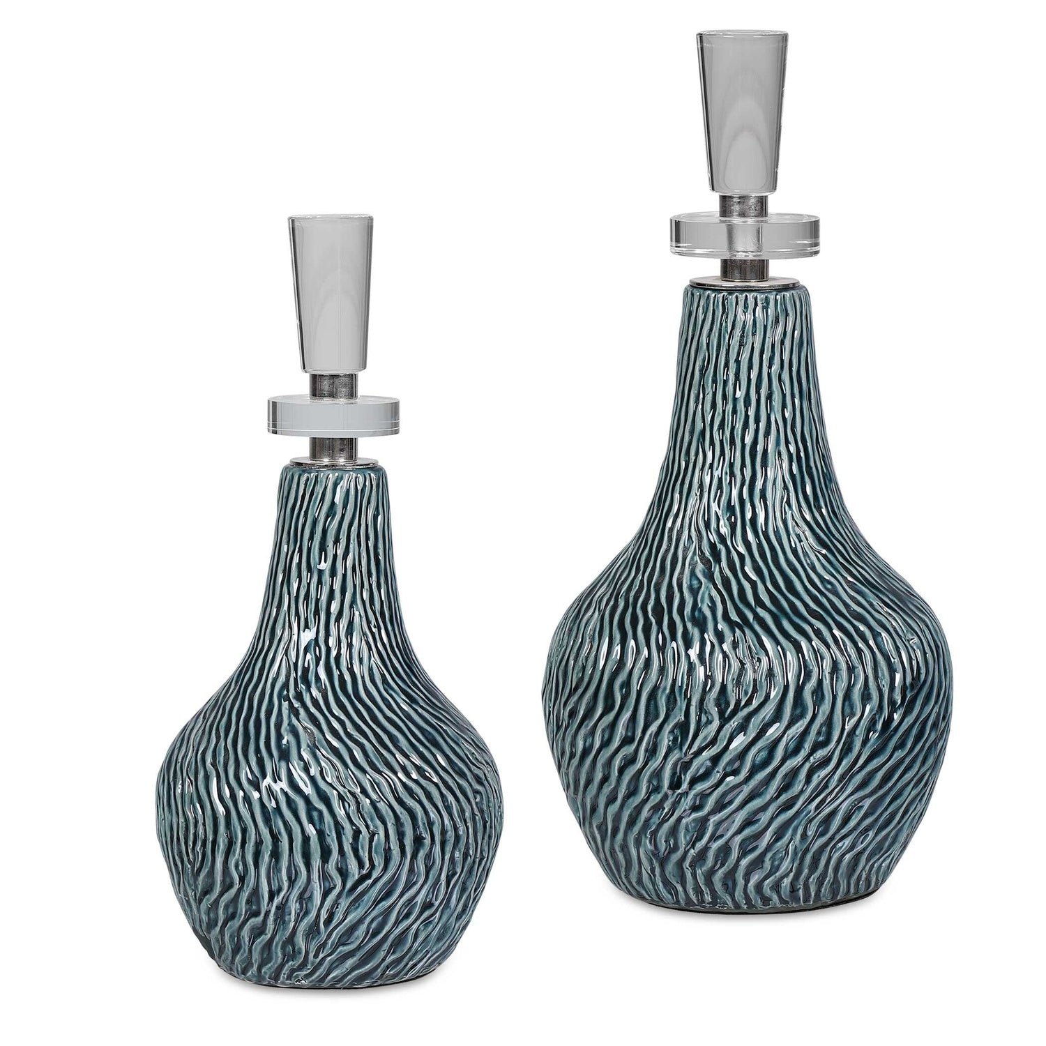 UTTERMOST ALMERA BOTTLES - Decorative Accents