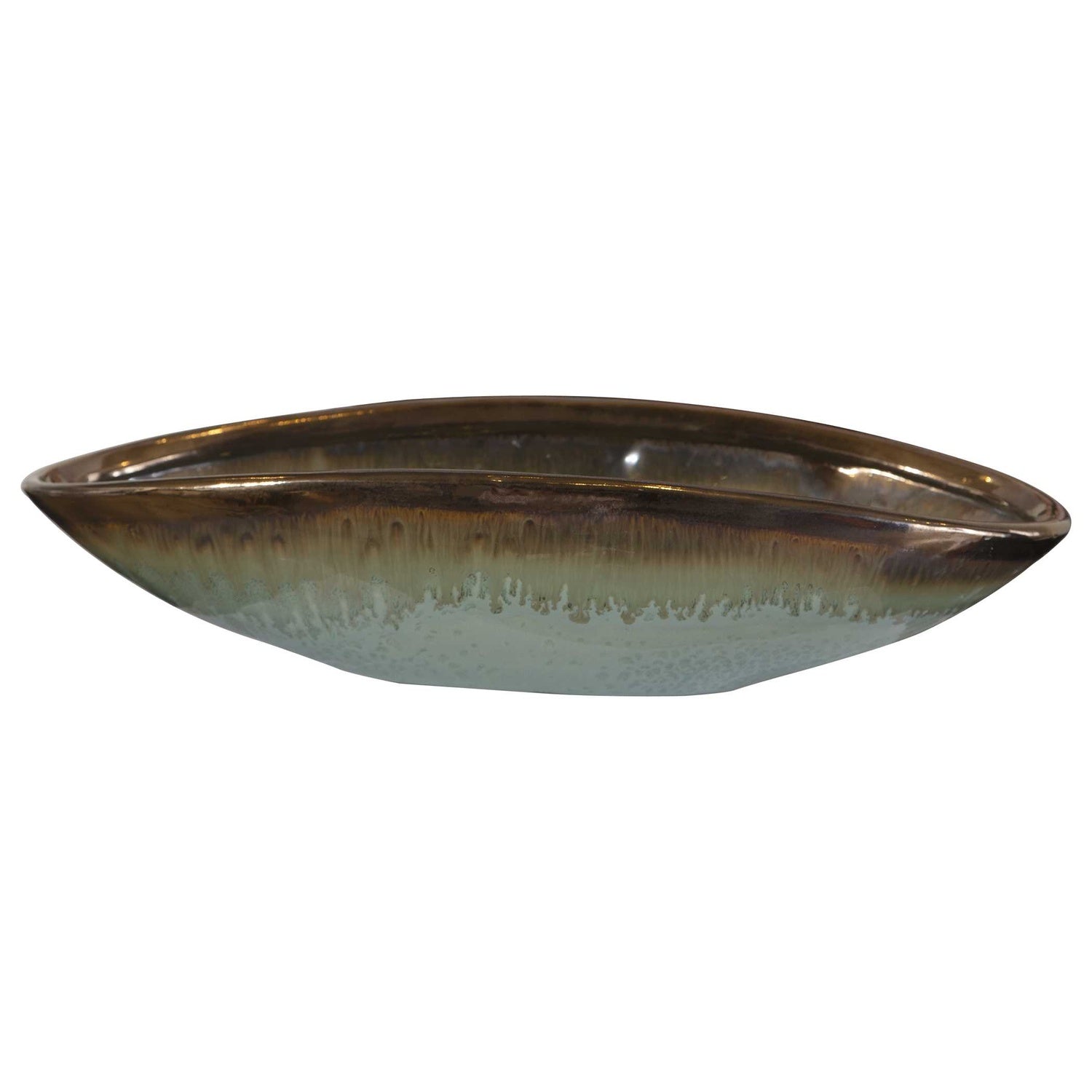 UTTERMOST Iroquois Glaze Bowl - Decorative Accents
