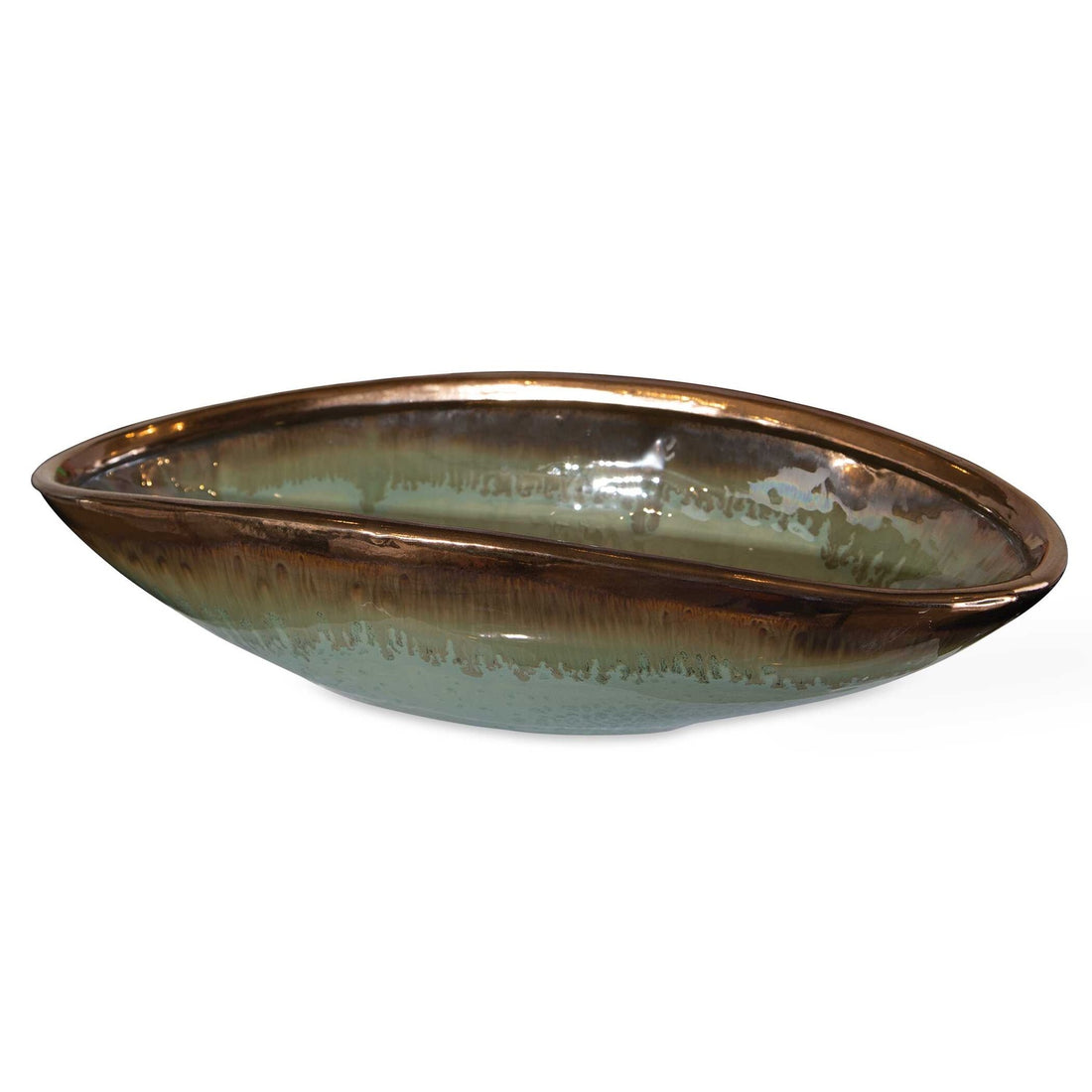 UTTERMOST Iroquois Glaze Bowl - Decorative Accents