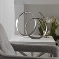 UTTERMOST Orbits Ring Sculptures Set Of 2 - Decorative Accents