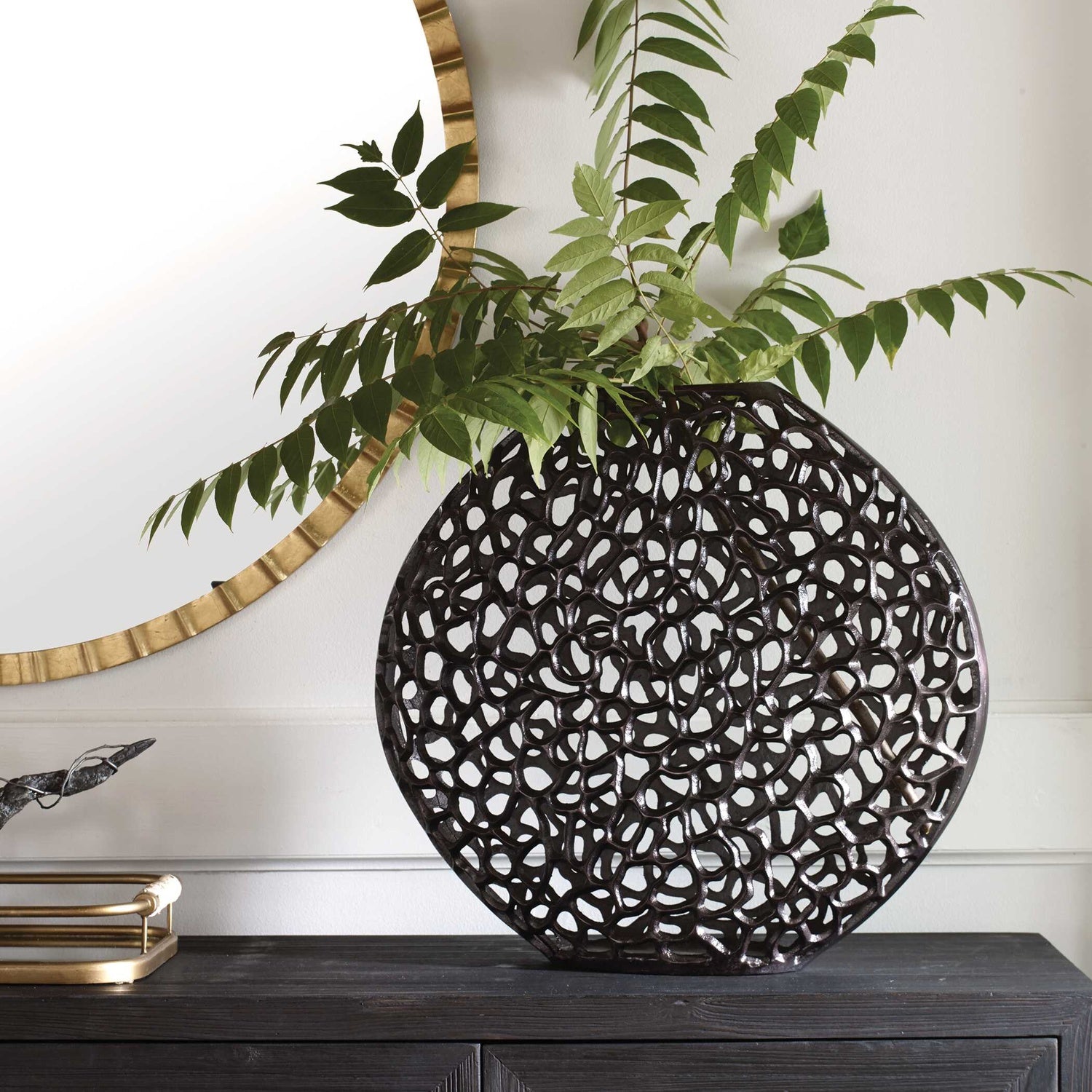 UTTERMOST WEB VASE - Decorative Accents