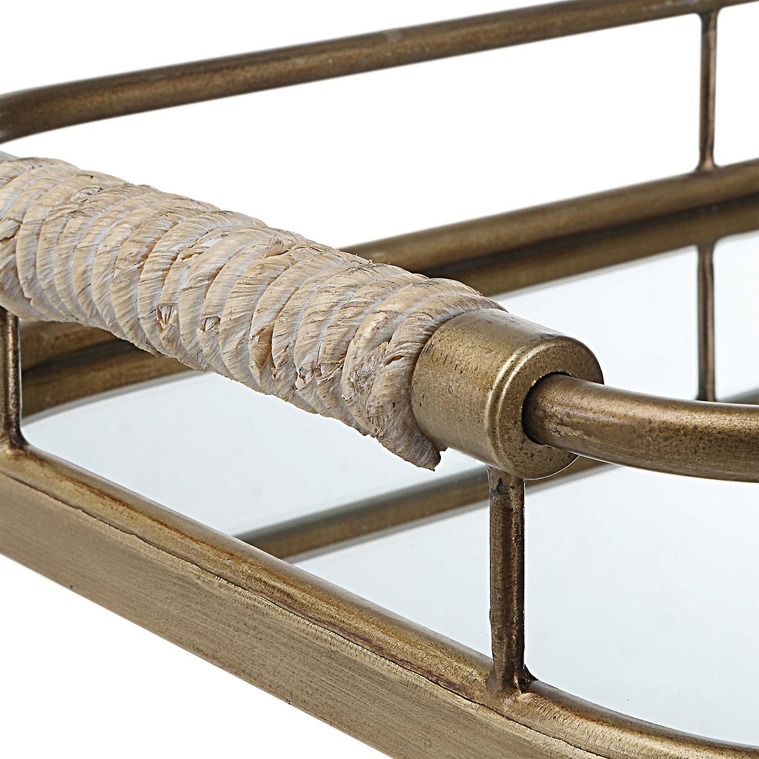 UTTERMOST ROSEA BRUSHED TRAYS - Decorative Accents