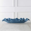 UTTERMOST RUFFLED FEATHERS BOWL - Decorative Accents