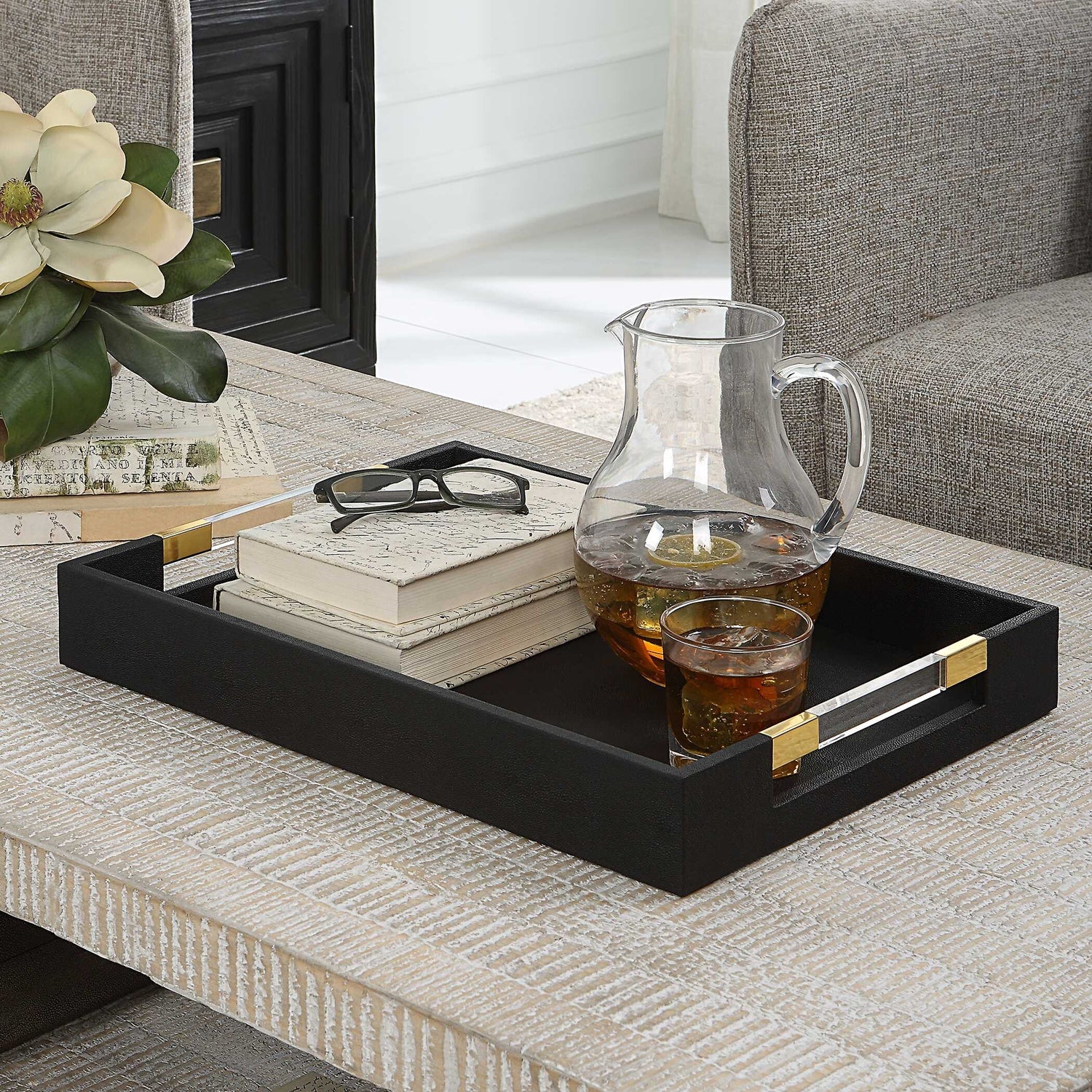 UTTERMOST WESSEX TRAY - Decorative Accents