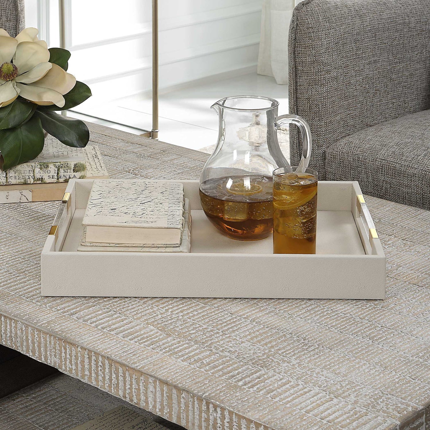 UTTERMOST WESSEX TRAY - Decorative Accents