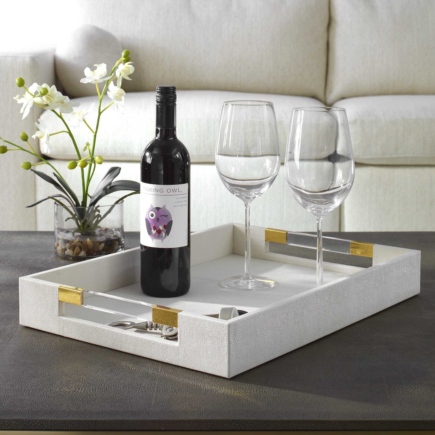 UTTERMOST WESSEX TRAY - Decorative Accents