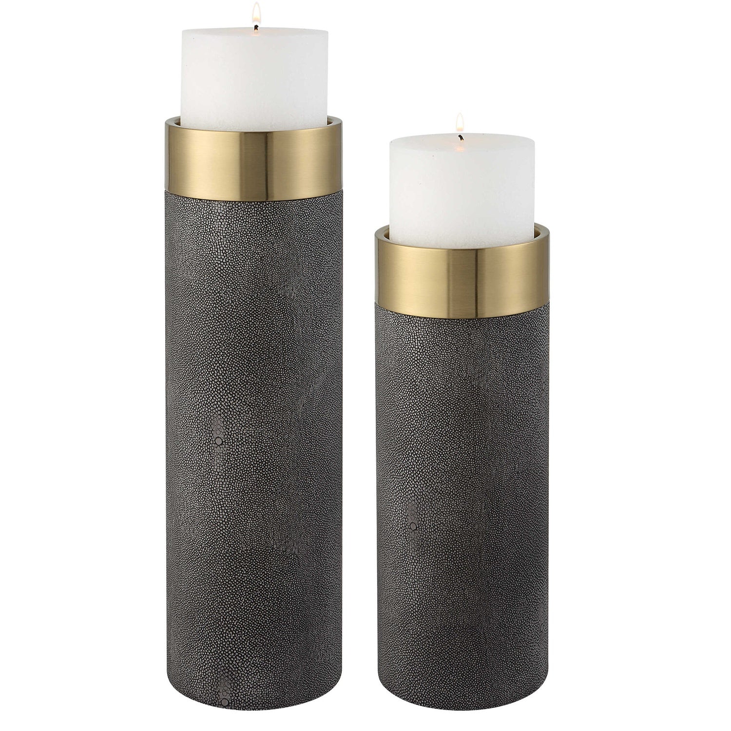 UTTERMOST WESSEX CANDLEHOLDERS - Decorative Accents