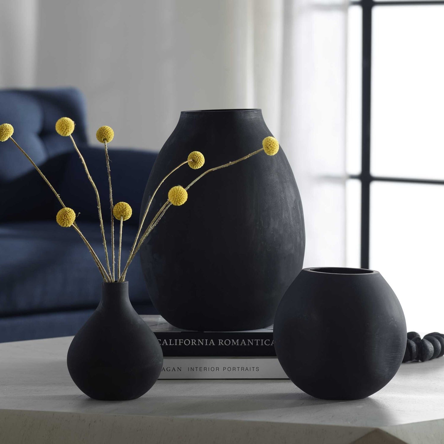 UTTERMOST HEARTH MATTE VASES - Decorative Accents