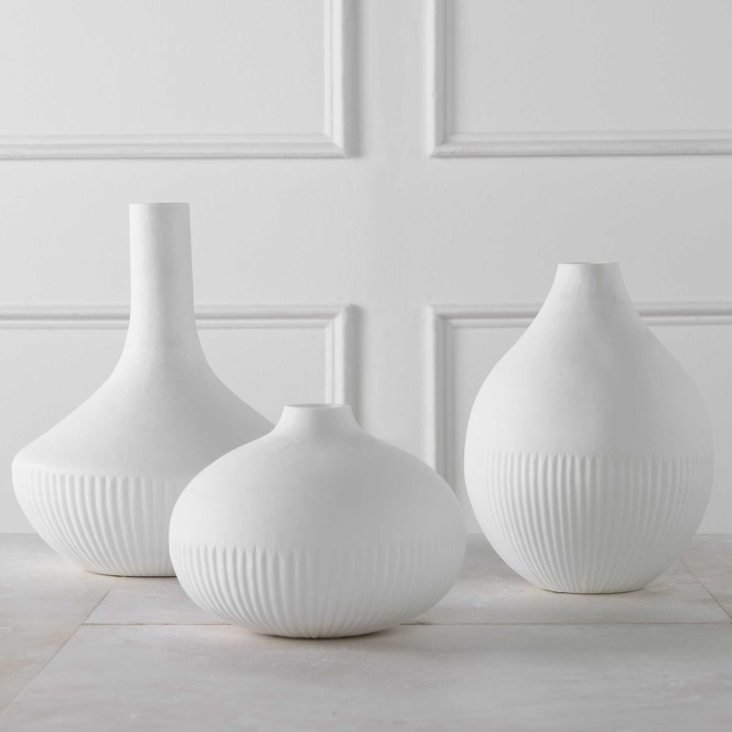 UTTERMOST APOTHECARY SATIN VASES - Decorative Accents
